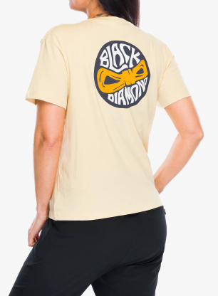 Футболка жіноча Black Diamond Rope Badge SS Tee - white oak