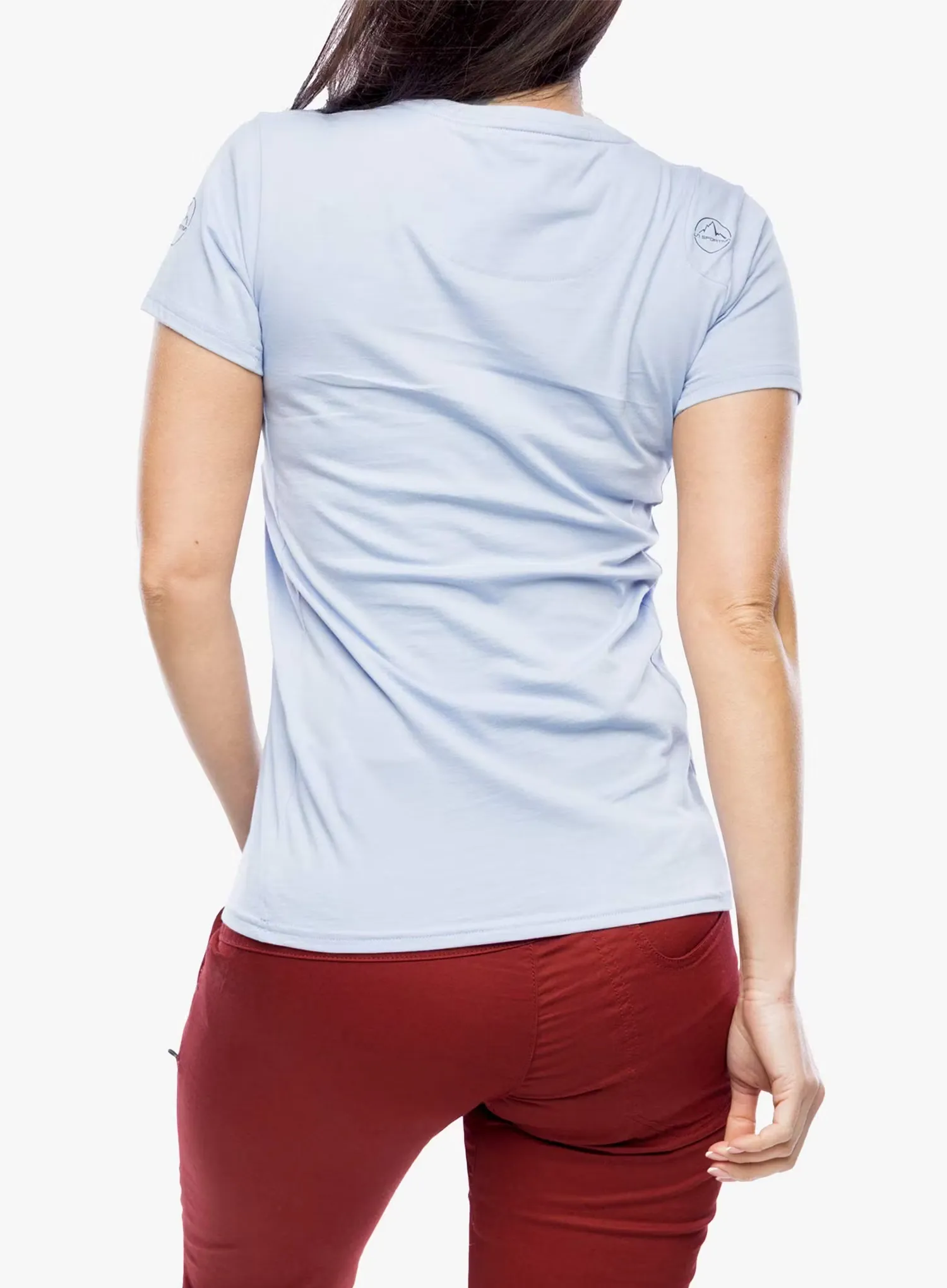 Футболка жіноча La Sportiva Stripe Cube T-Shirt - stone-blue