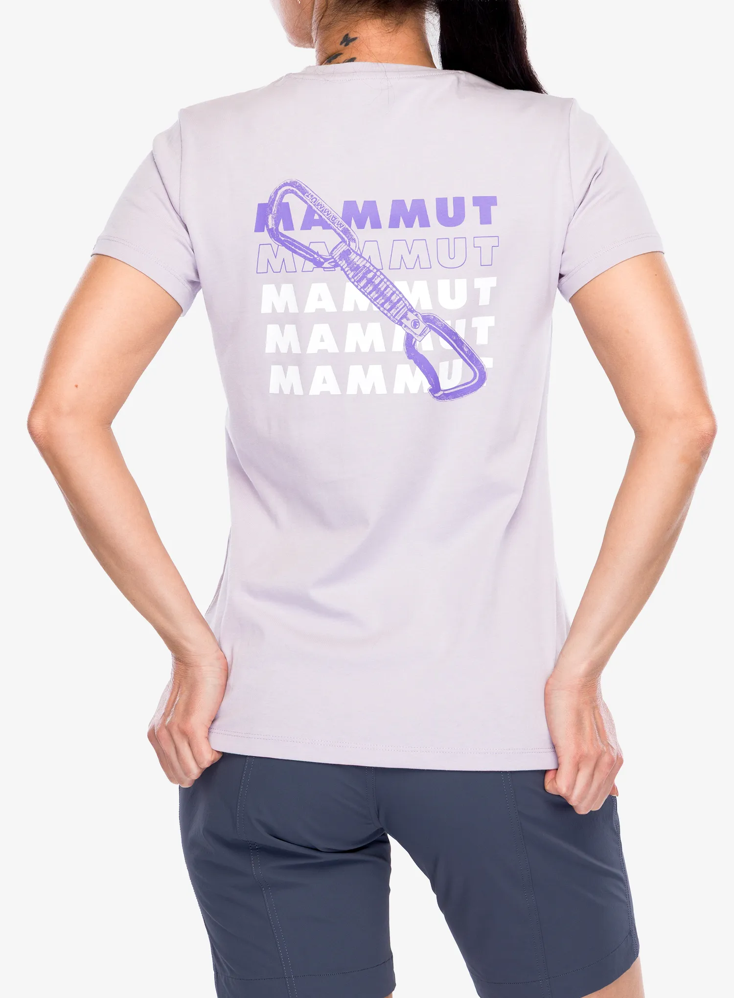 Футболка жіноча Mammut Massone T-Shirt Quickdraw - alpine calamint