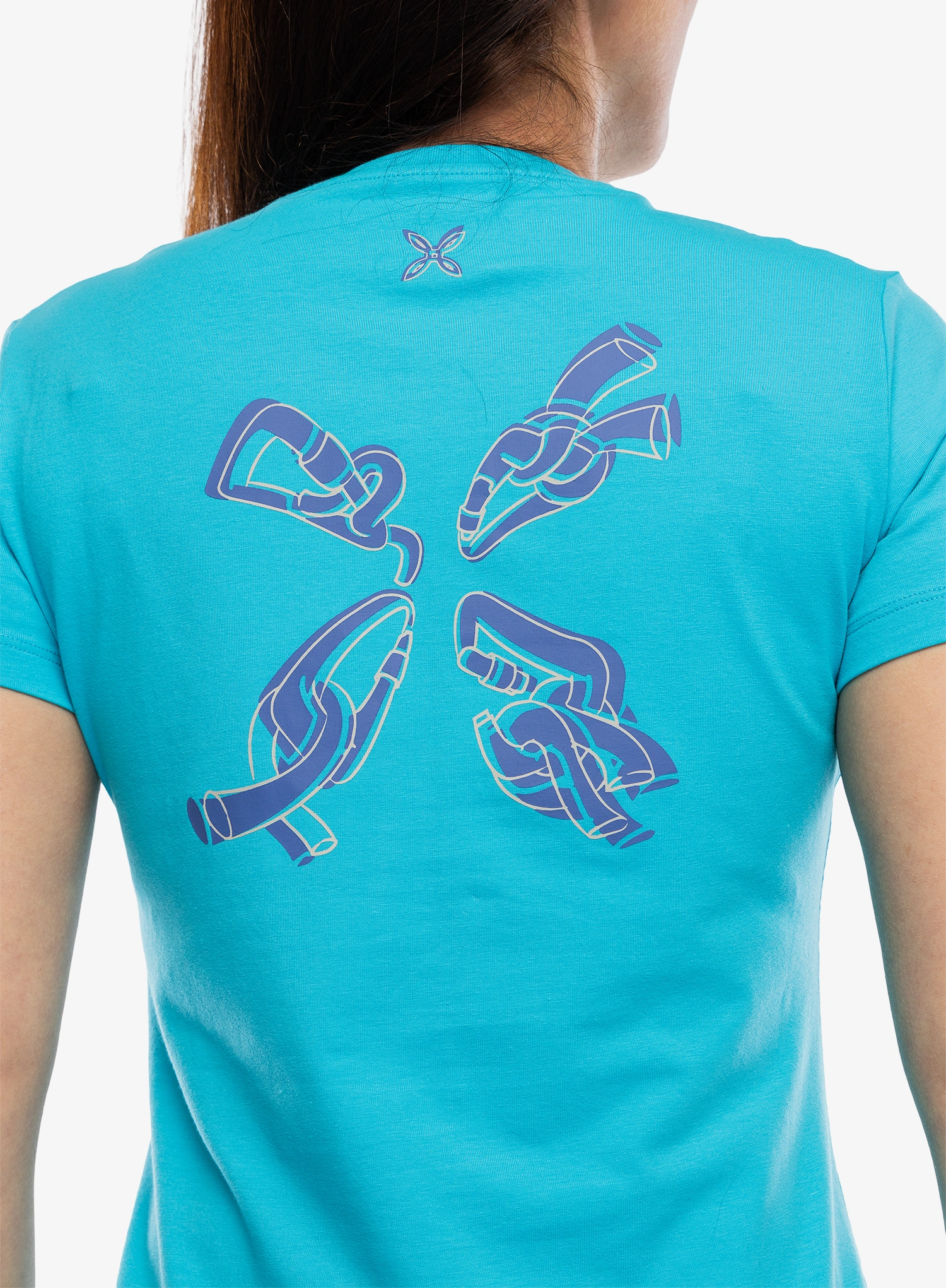 Футболка жіноча Montura Knots T-Shirt - turquoise