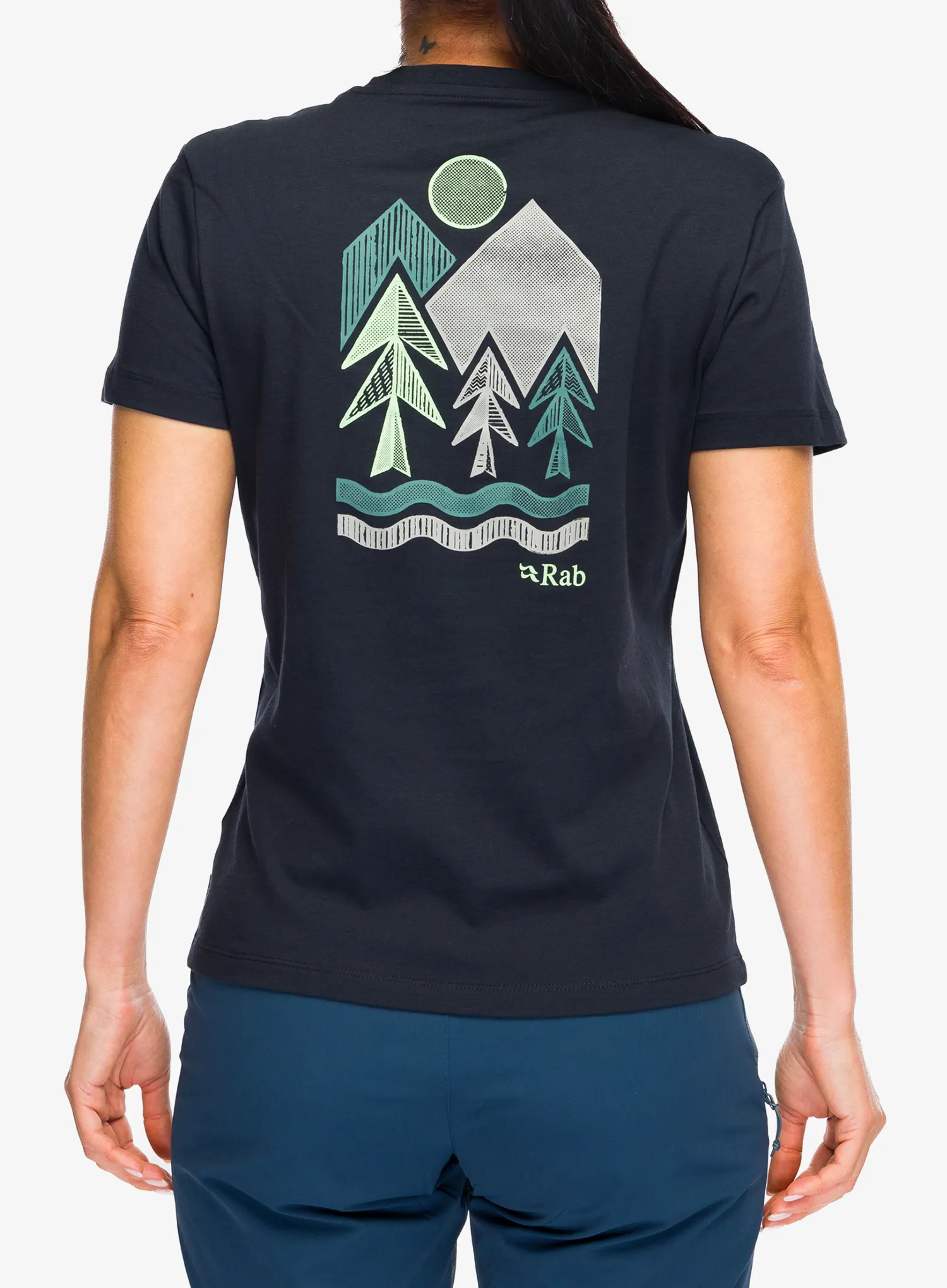 Футболка жіноча Rab Tuku Vista Tee - beluga