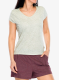 Футболка жіноча Royal Robbins Featherweight Slub Tee - sage leaf nisene pt