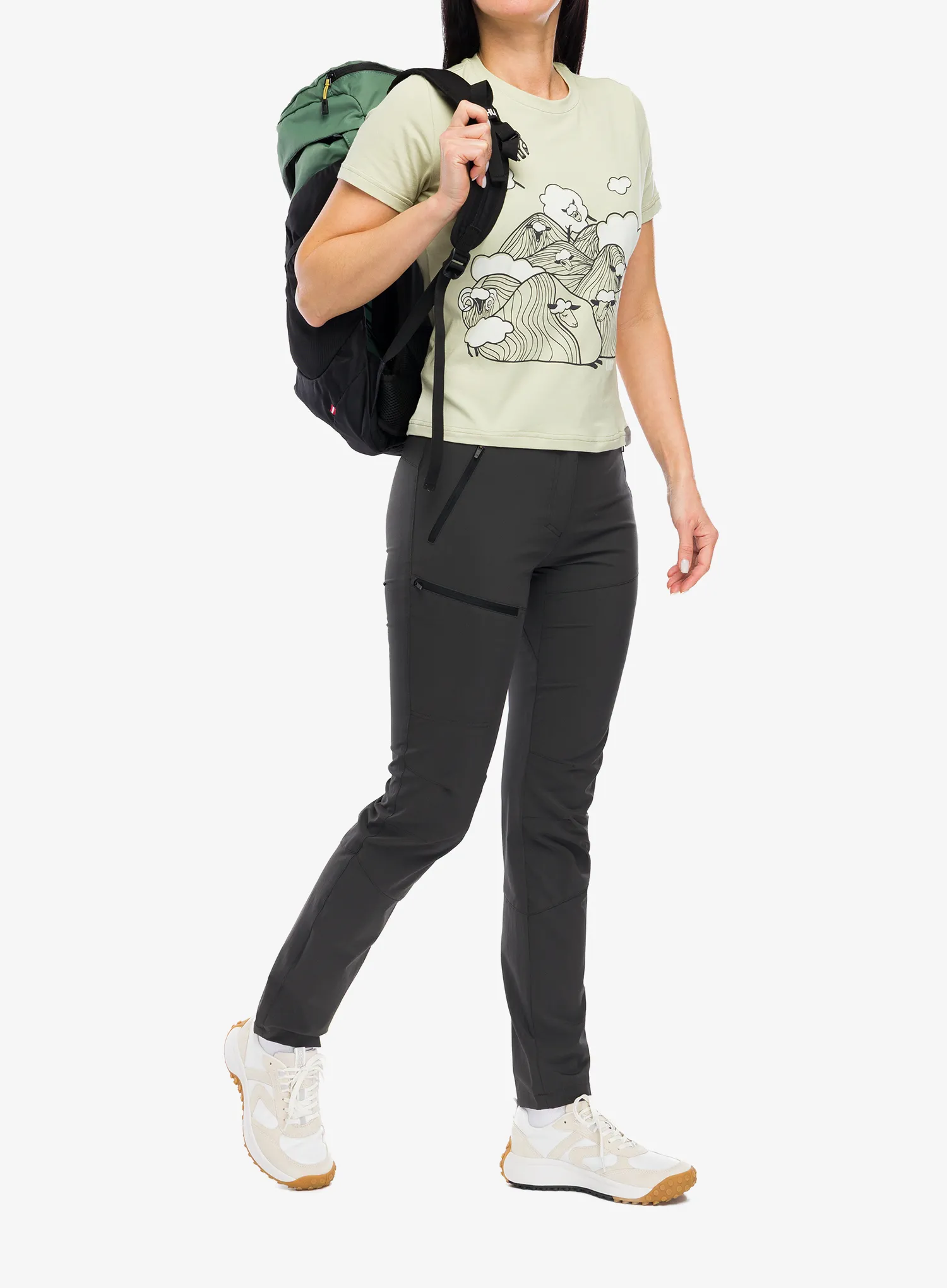 Футболка жіноча Turbat Vivcegora T-Shirt - bog lime
