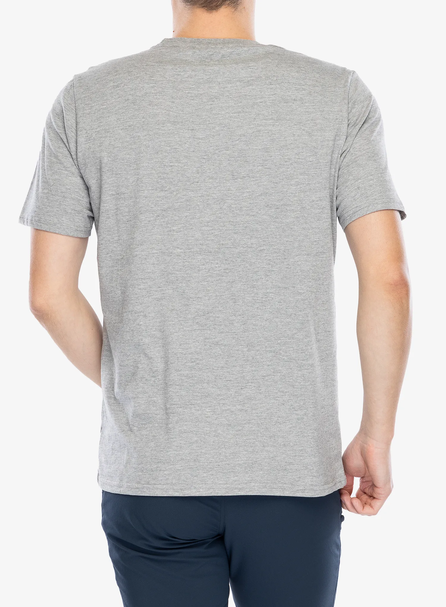 Футболка бавовняна Didriksons Harald T-Shirt 3 - grey melange