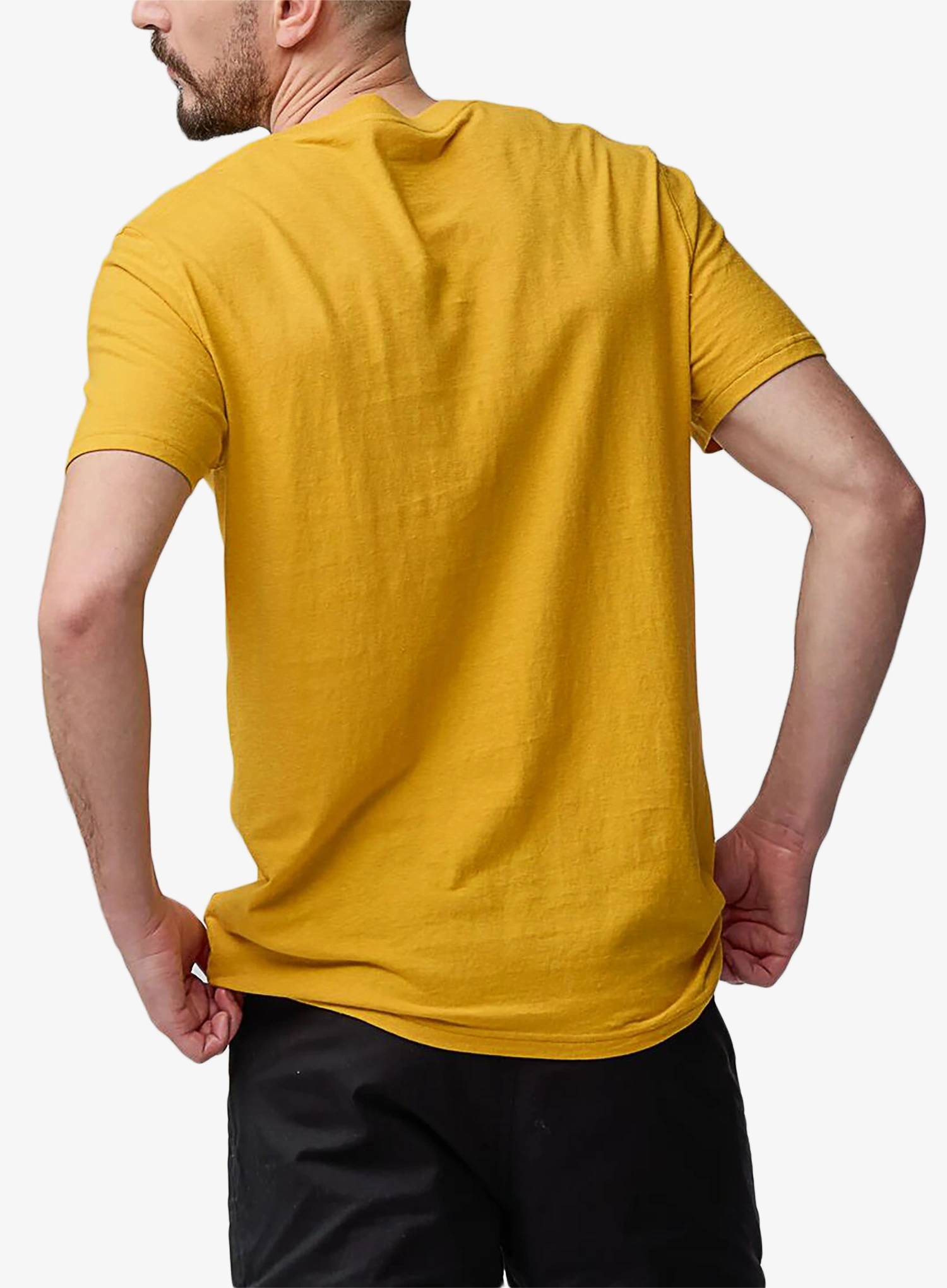 Футболка бавовняна Fjallraven Hemp Blend Out Here T-shirt - ochre