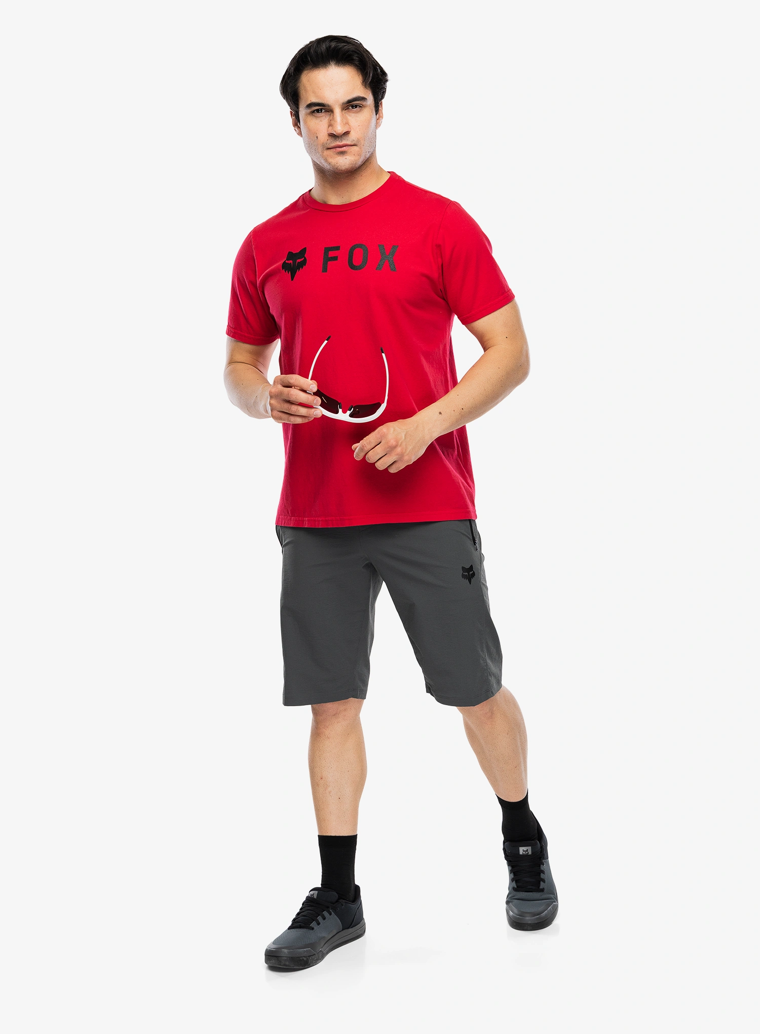 Футболка бавовняна Fox Absolute 195 Original SS Tee - flame red