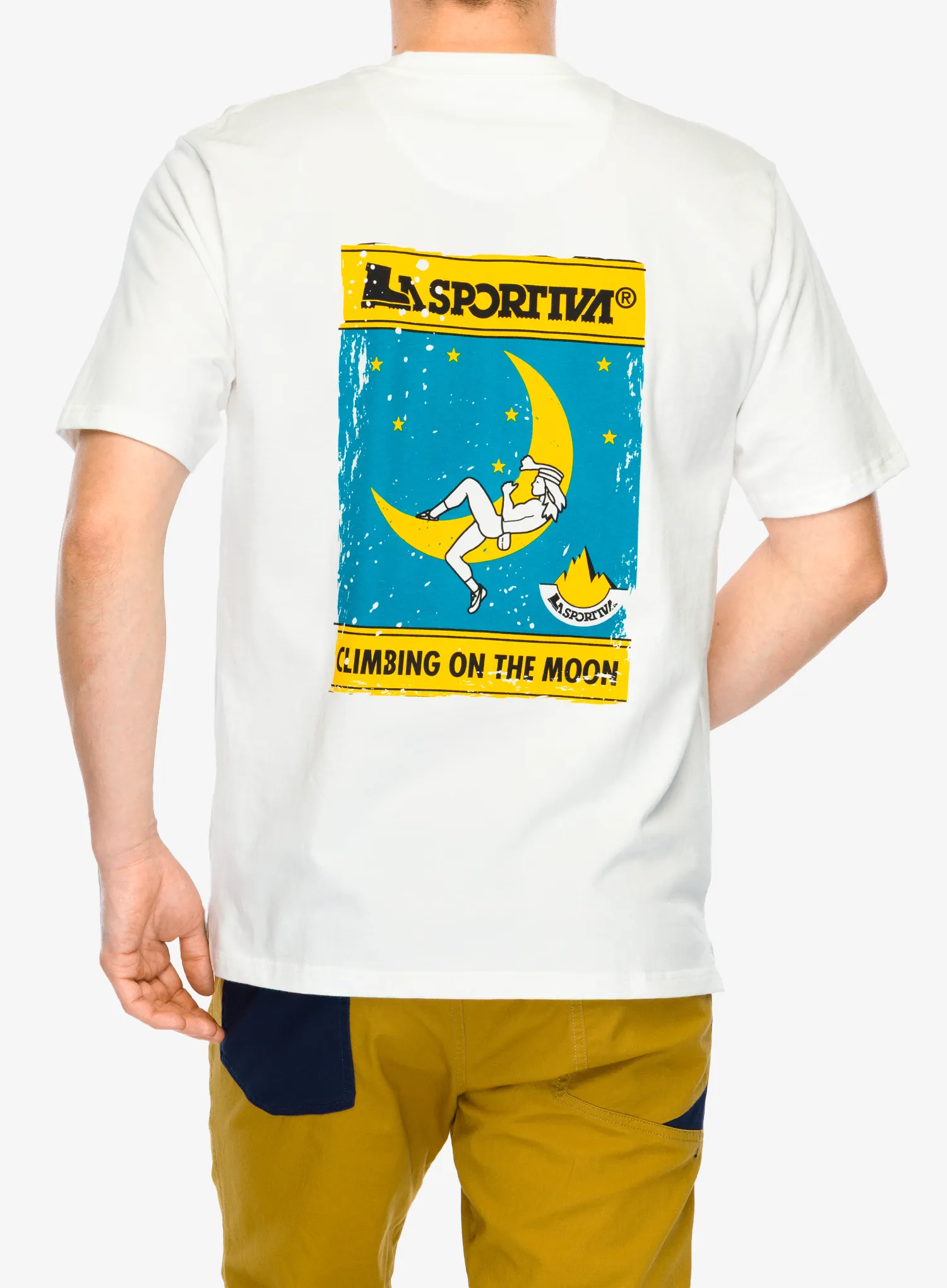 Футболка бавовняна La Sportiva Moon Climb T-Shirt - chalk