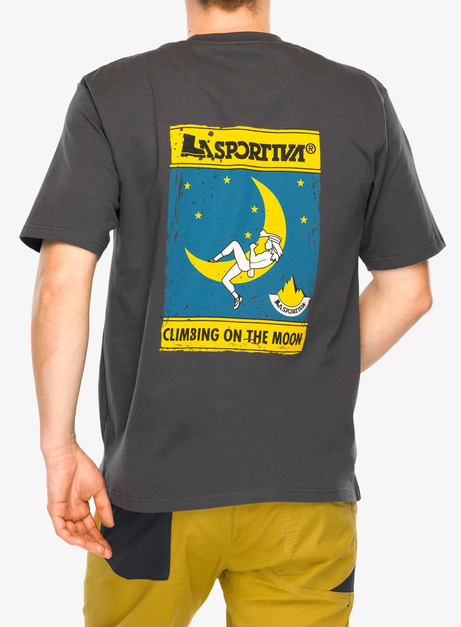 Футболка бавовняна La Sportiva Moon Climb T-Shirt - onyx