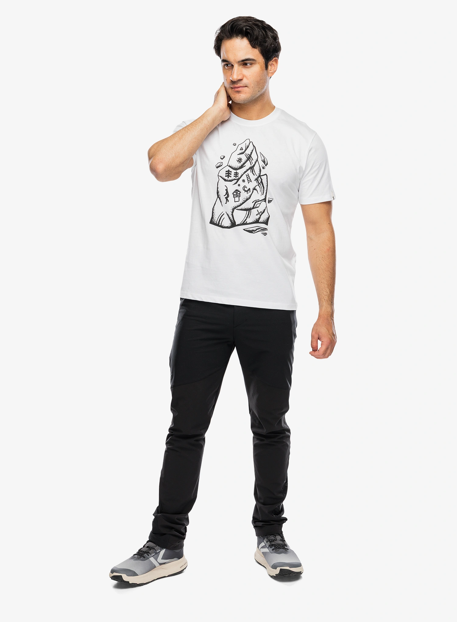 Футболка бавовняна Montura Spire T-Shirt - white