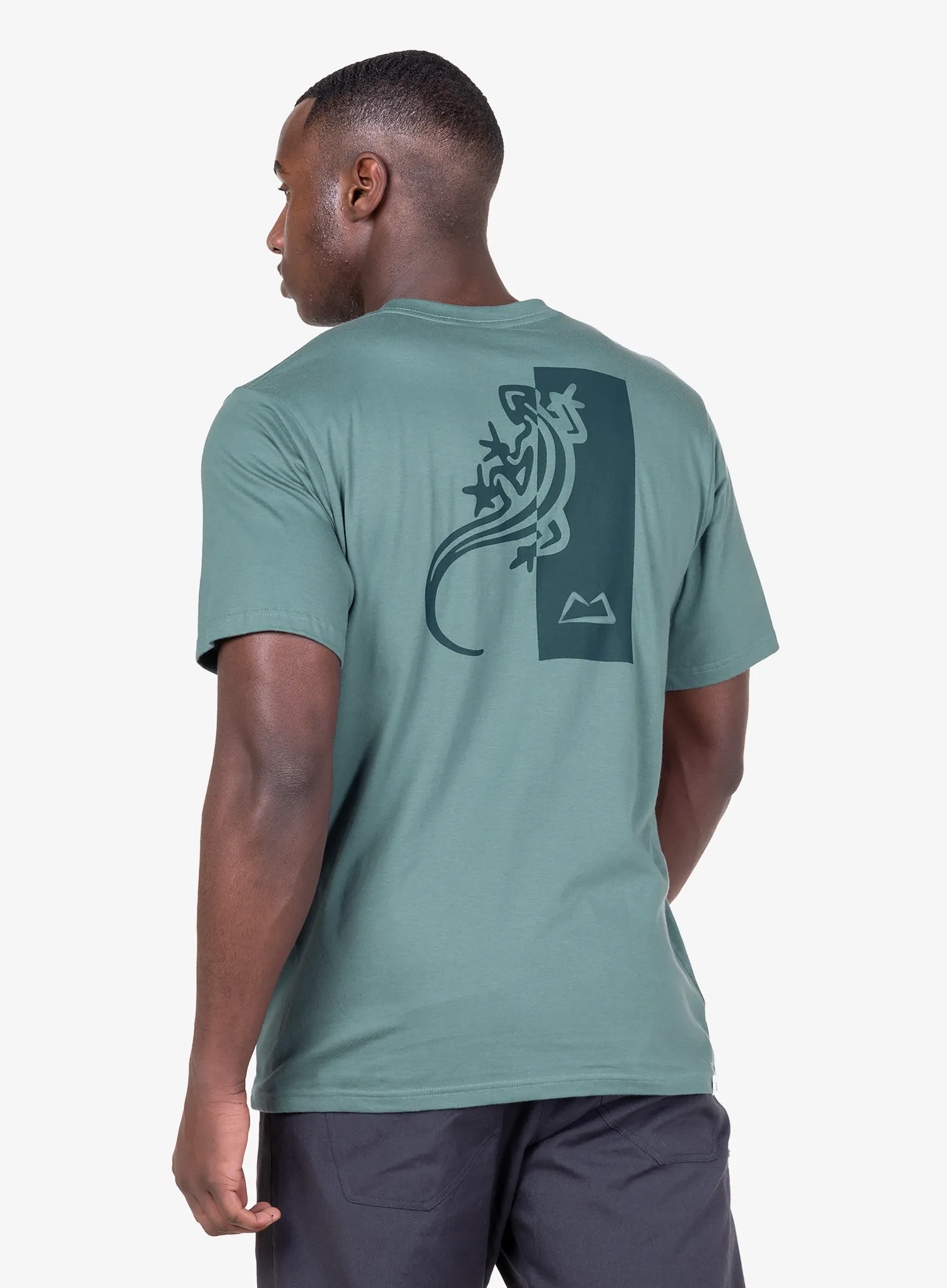 Футболка бавовняна Mountain Equipment Podus Tee - goblin blue