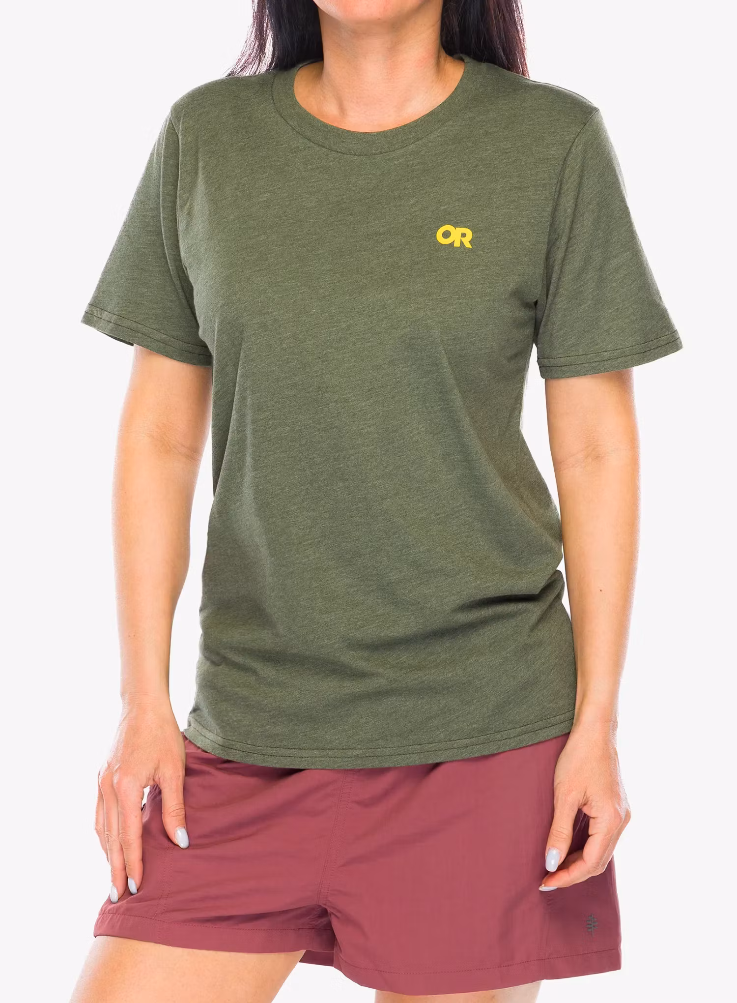 Футболка бавовняна Outdoor Research Spoked Logo T-Shirt - ranger green
