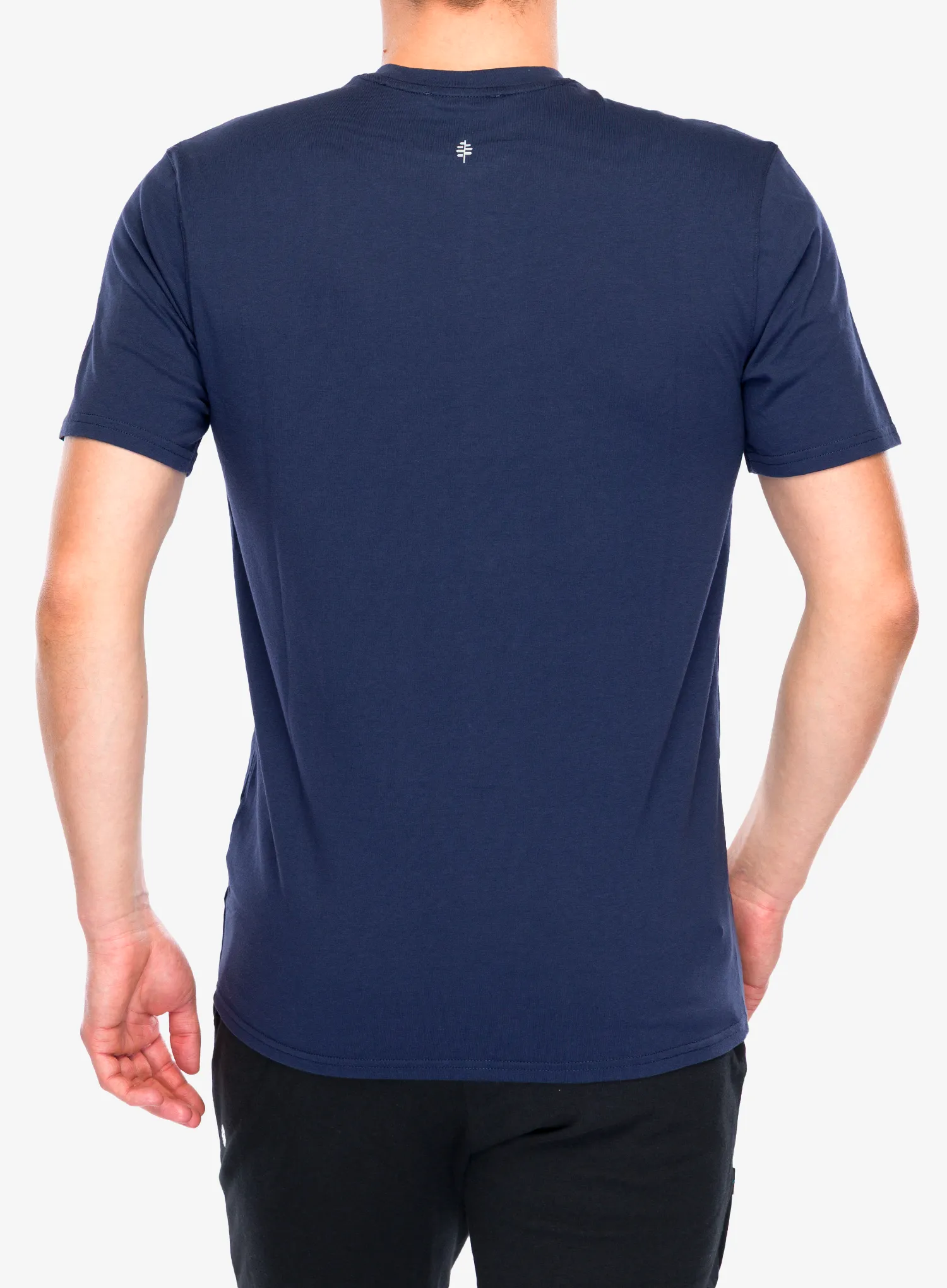 Футболка бавовняна Royal Robbins RR Graphic Tee - navy chock pt