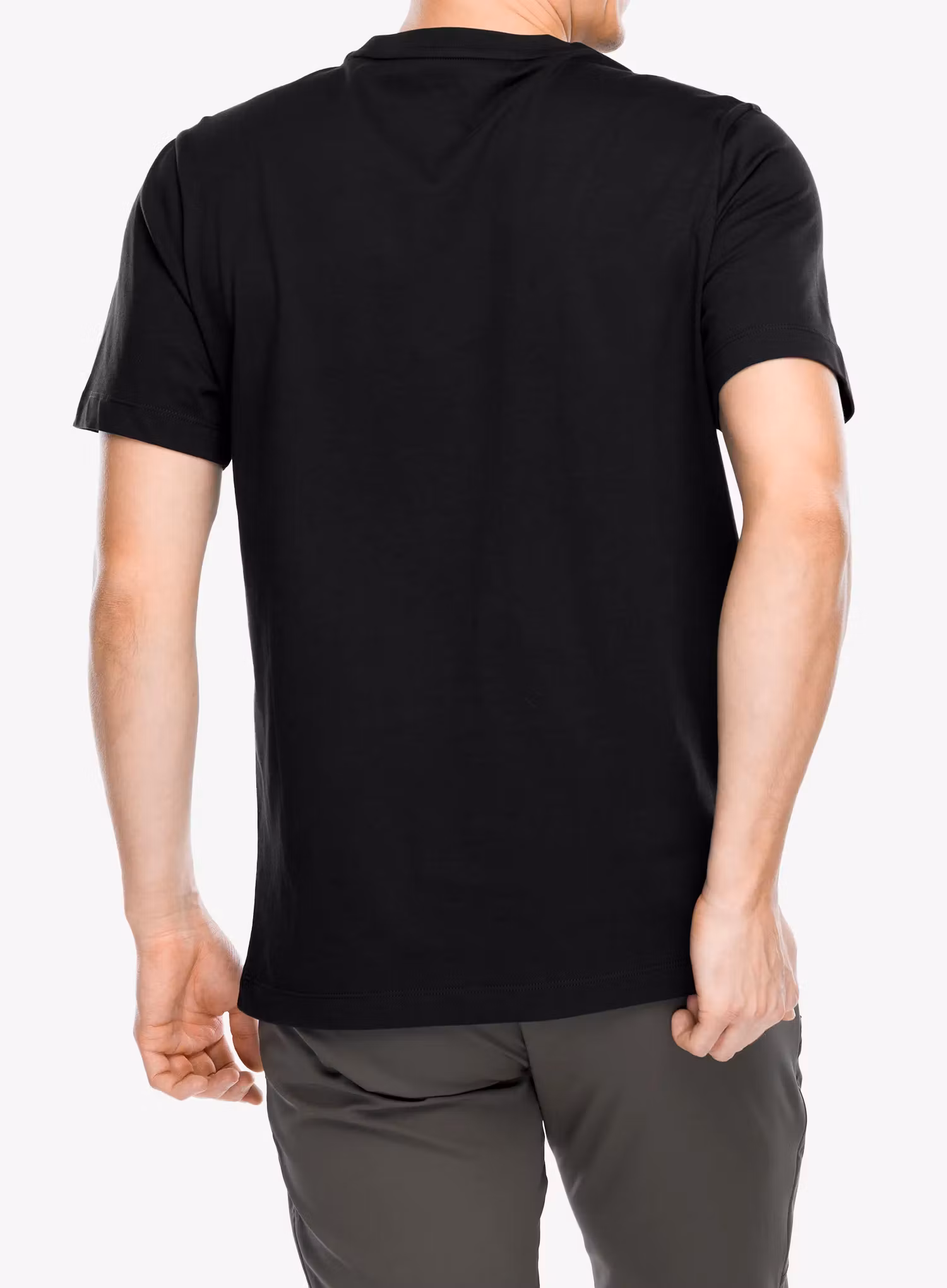 Футболка бавовняна Salomon Big Logo Tee - deep black