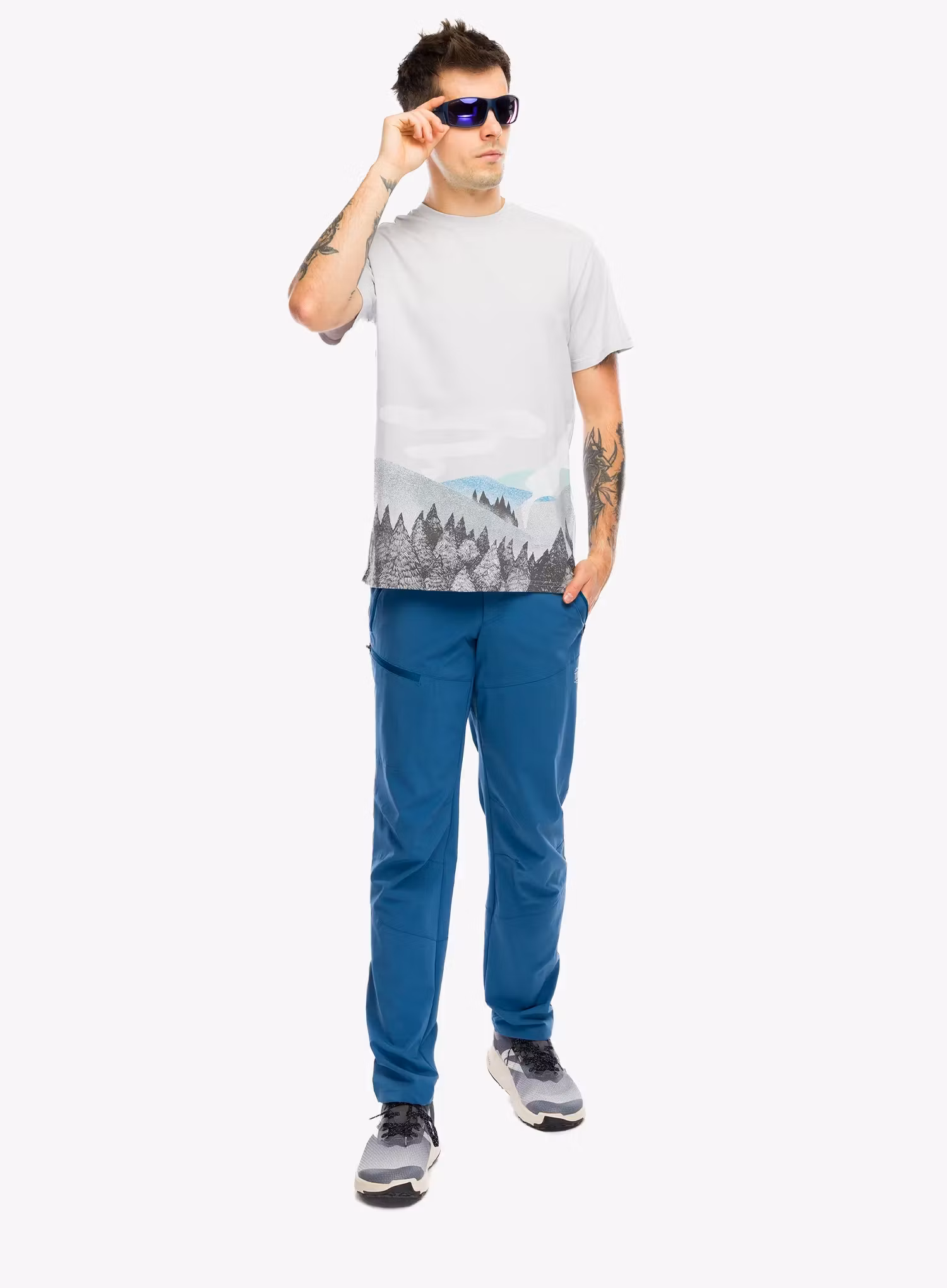 Футболка бавовняна Turbat Fog T-Shirt - vapour blue