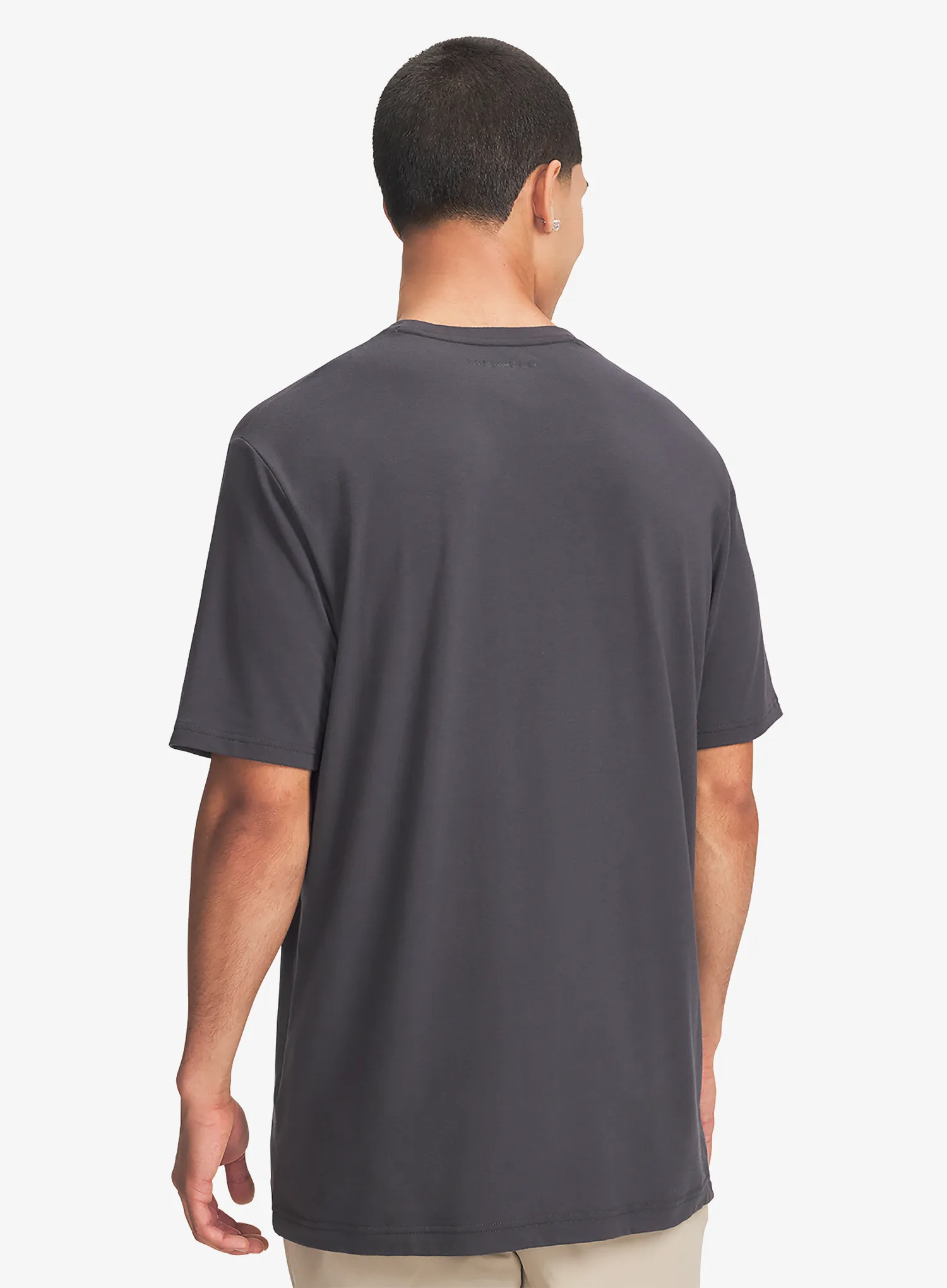 Футболка бавовняна Under Armour Explor Graphic SS - anthracite/summit white