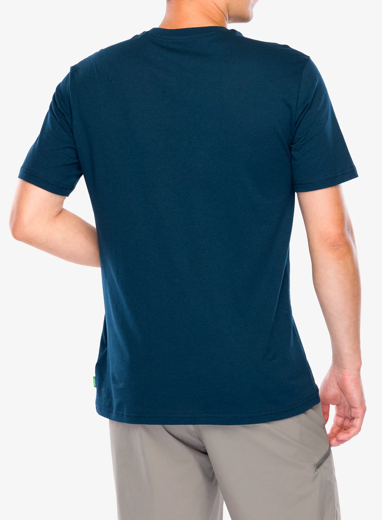 Футболка бавовняна Vaude Cyclist T-Shirt V - dark sea/blue