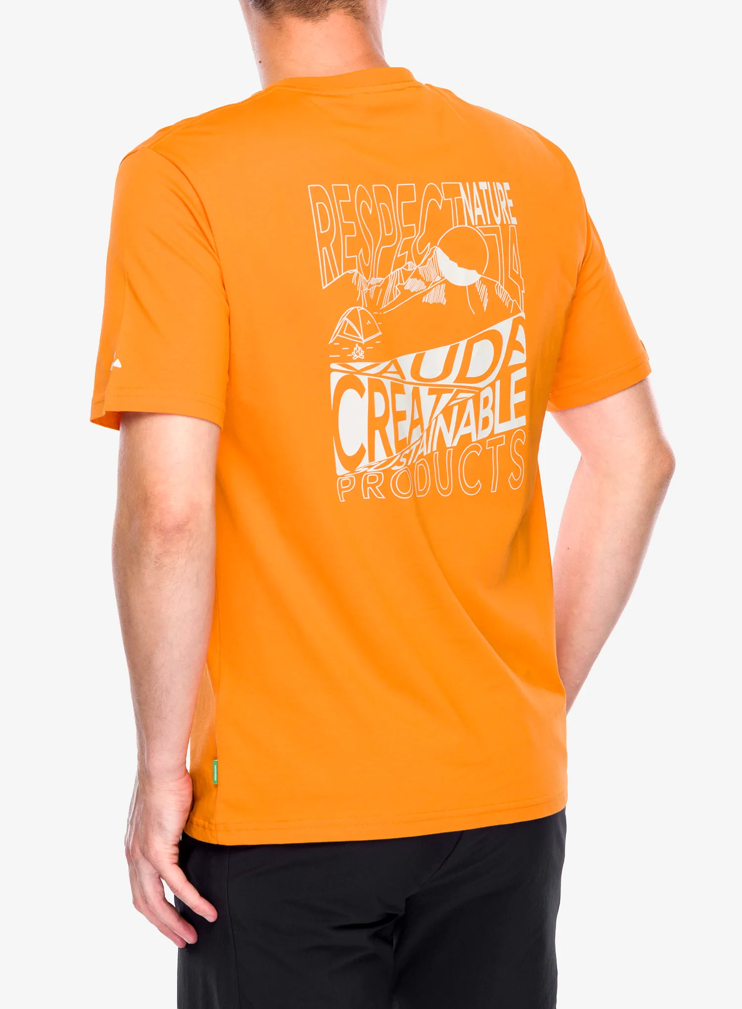 Футболка бавовняна Vaude Spirit T-Shirt II - kurkuma
