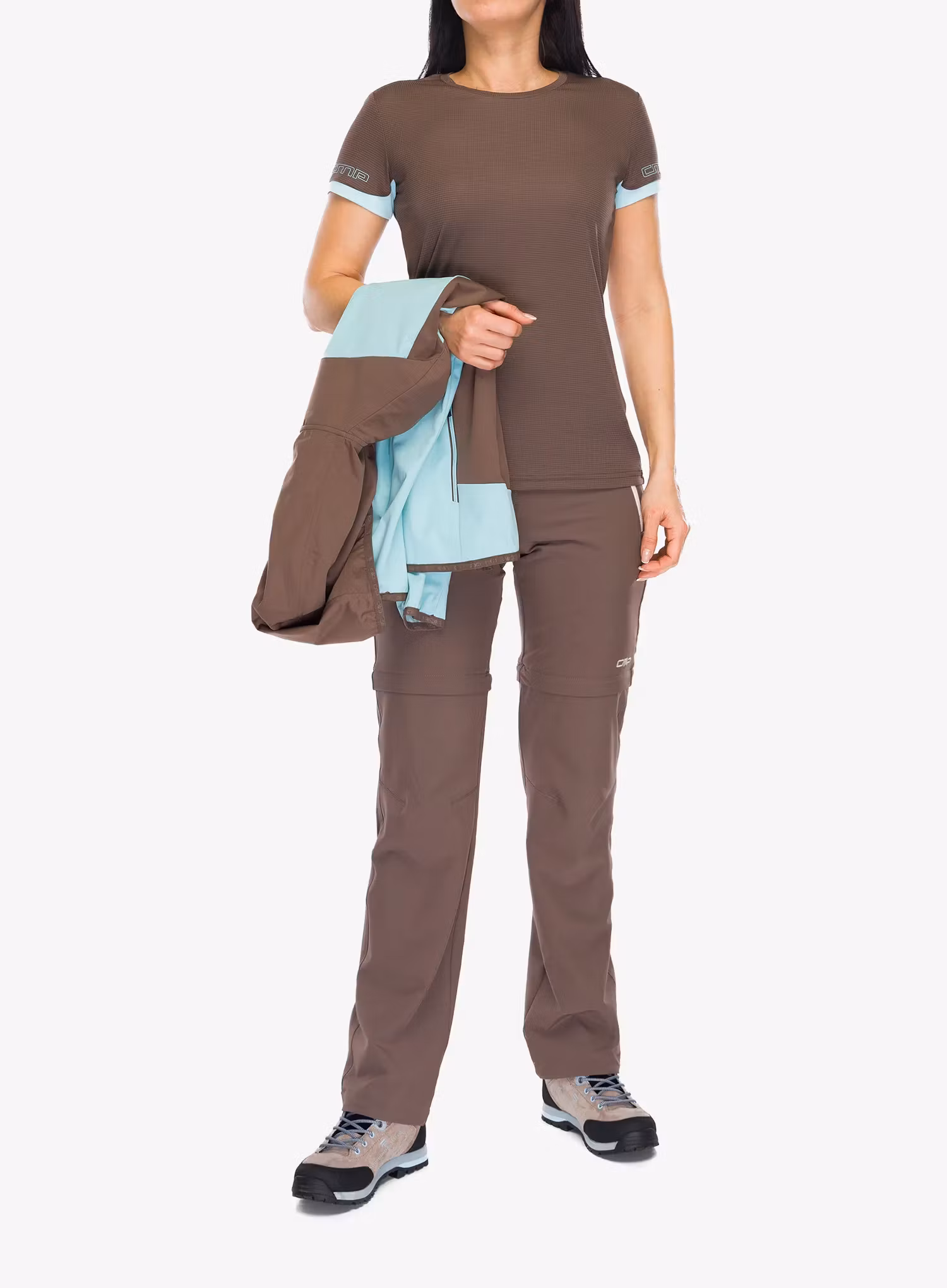 Футболка для тренувань жіноча CMP Esten - toffee