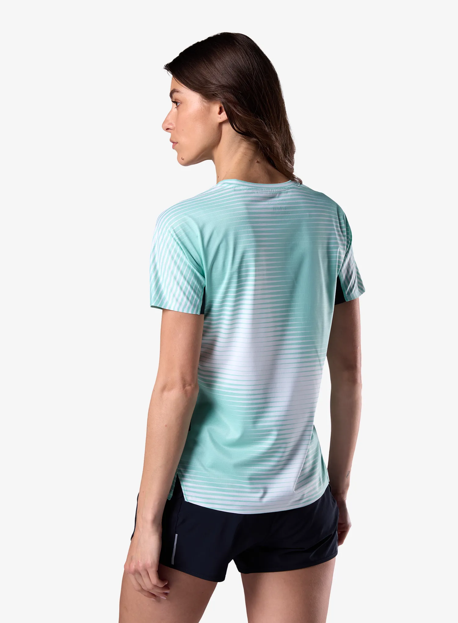 Футболка для бігу жіноча Rossignol Sapa Ultra Tee - white line fogg