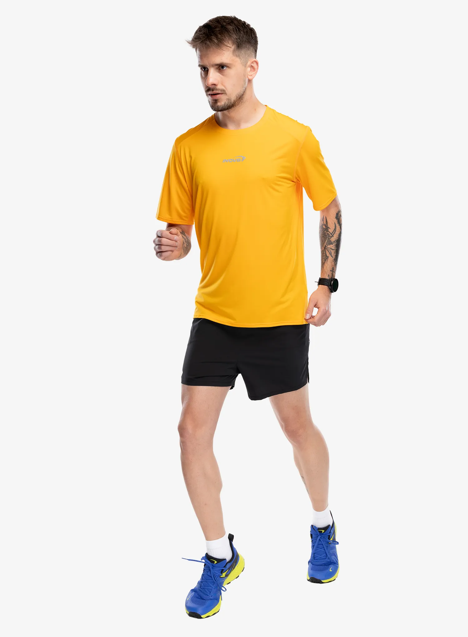 Футболка для бігу Inov-8 Airlite Short Sleeve T-Shirt - yellow