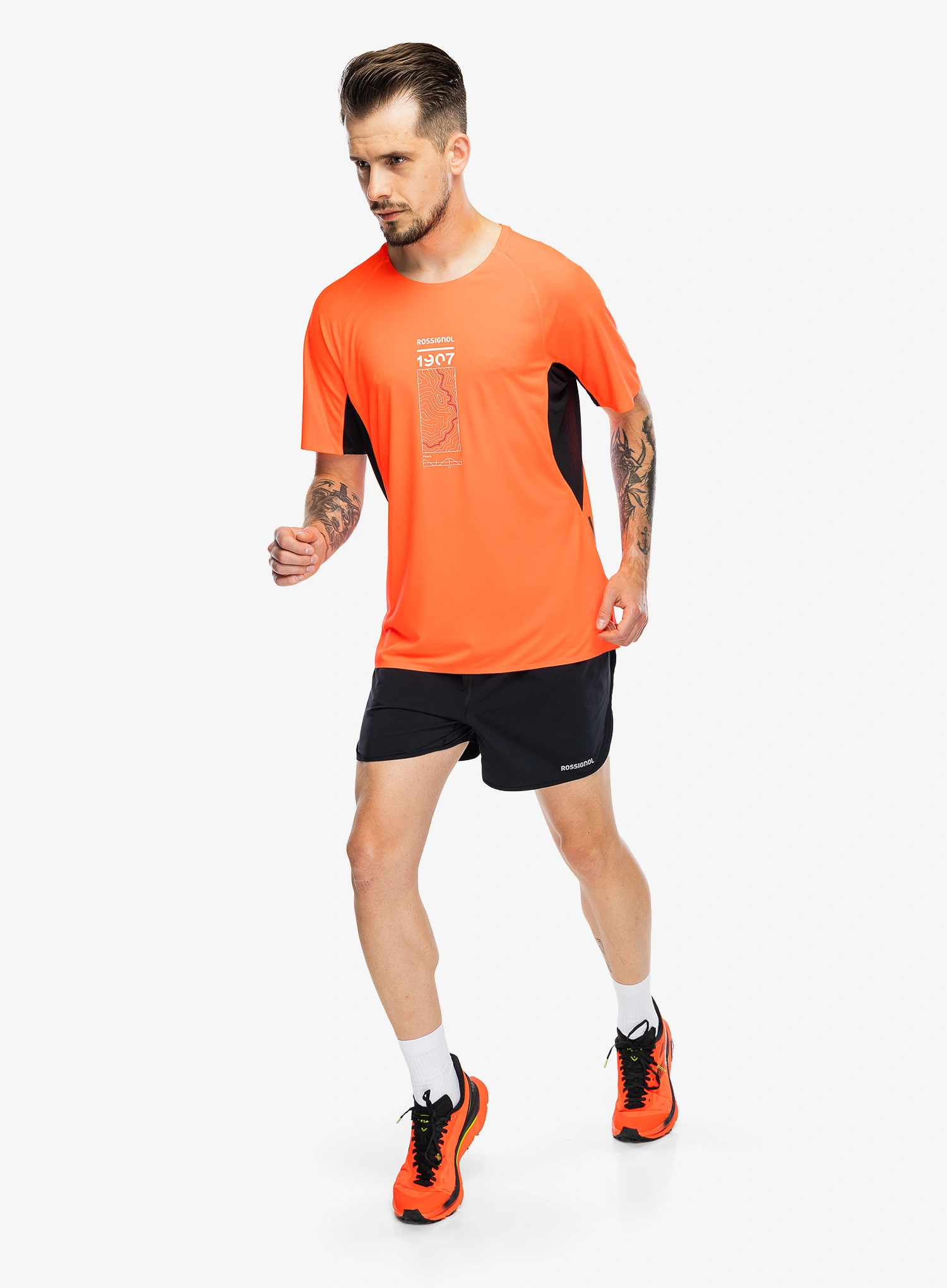 Футболка для бігу Rossignol Sapa Ultra Tee - neon red  