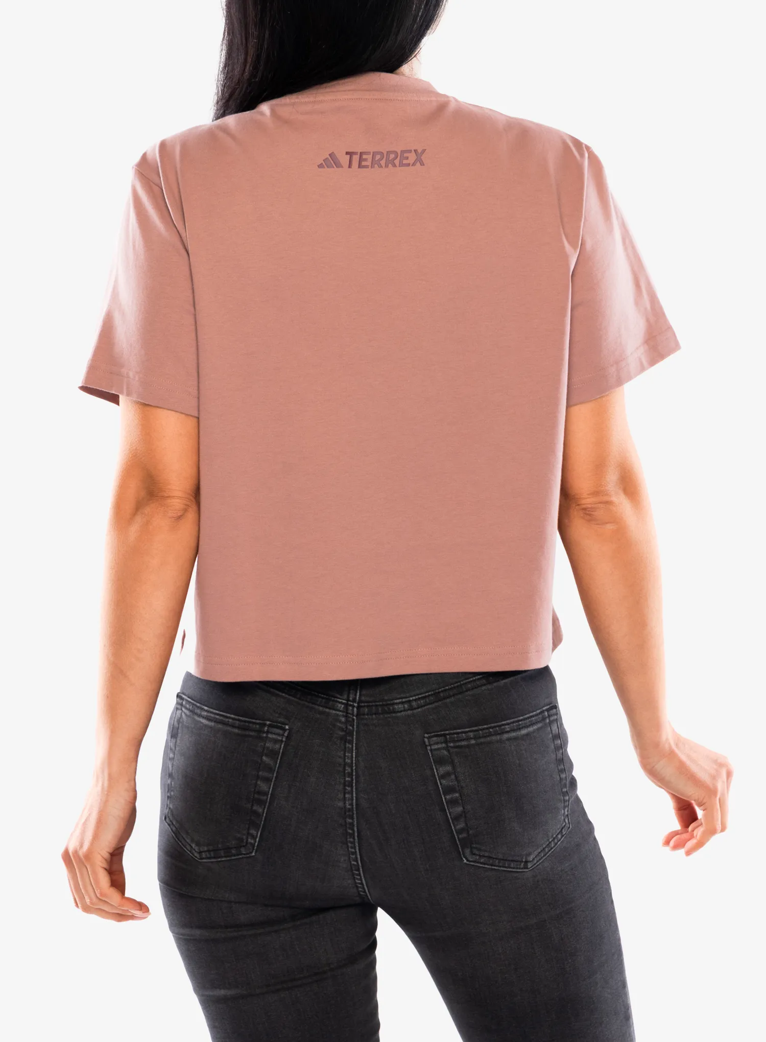 Футболка жіноча adidas TERREX Wild Cropped Tee - warm clay