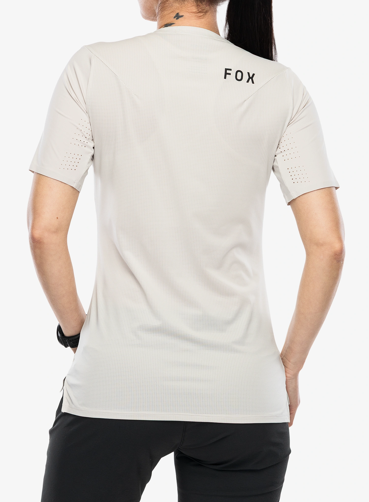 Футболка жіноча Fox Flexair SS Jersey - chalk white