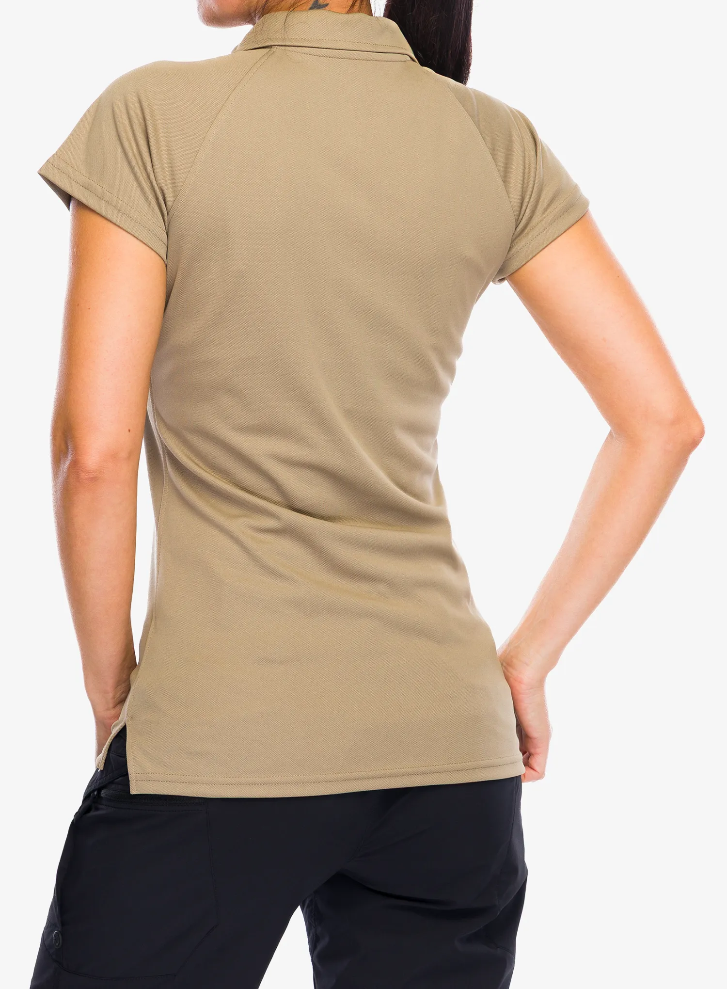Футболка жіноча Helikon-Tex UTL Polo Shirt - TopCool Lite - beige