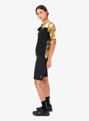Футболка жіноча Mons Royale Diversion Merino Bike Jersey Short Sleeve - mr grunge/black