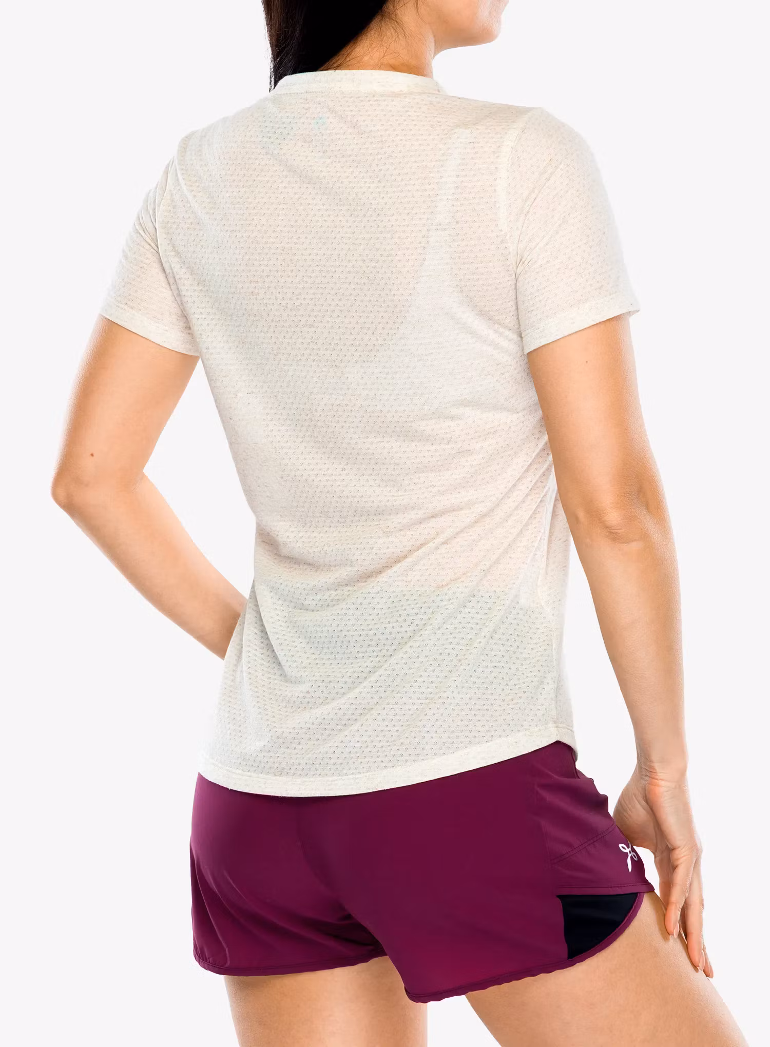 Футболка жіноча Odlo Essential Linencool T-Shirt Crew Neck S/S - zero dye melange