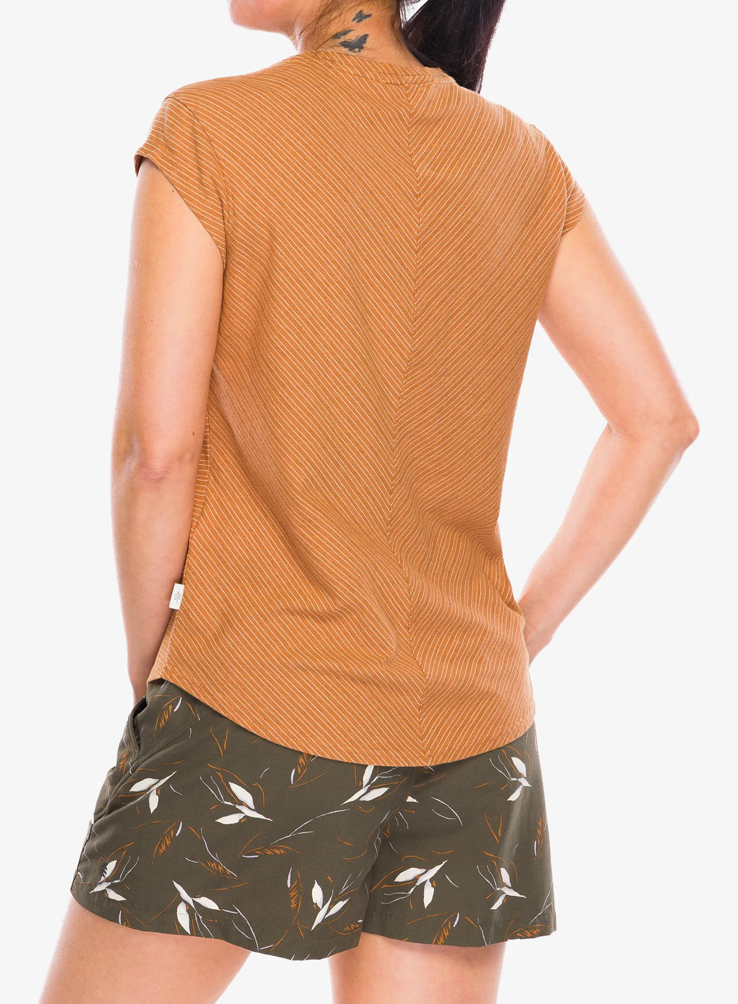 Футболка жіноча Royal Robbins Vacationer V-Neck SS - lion str