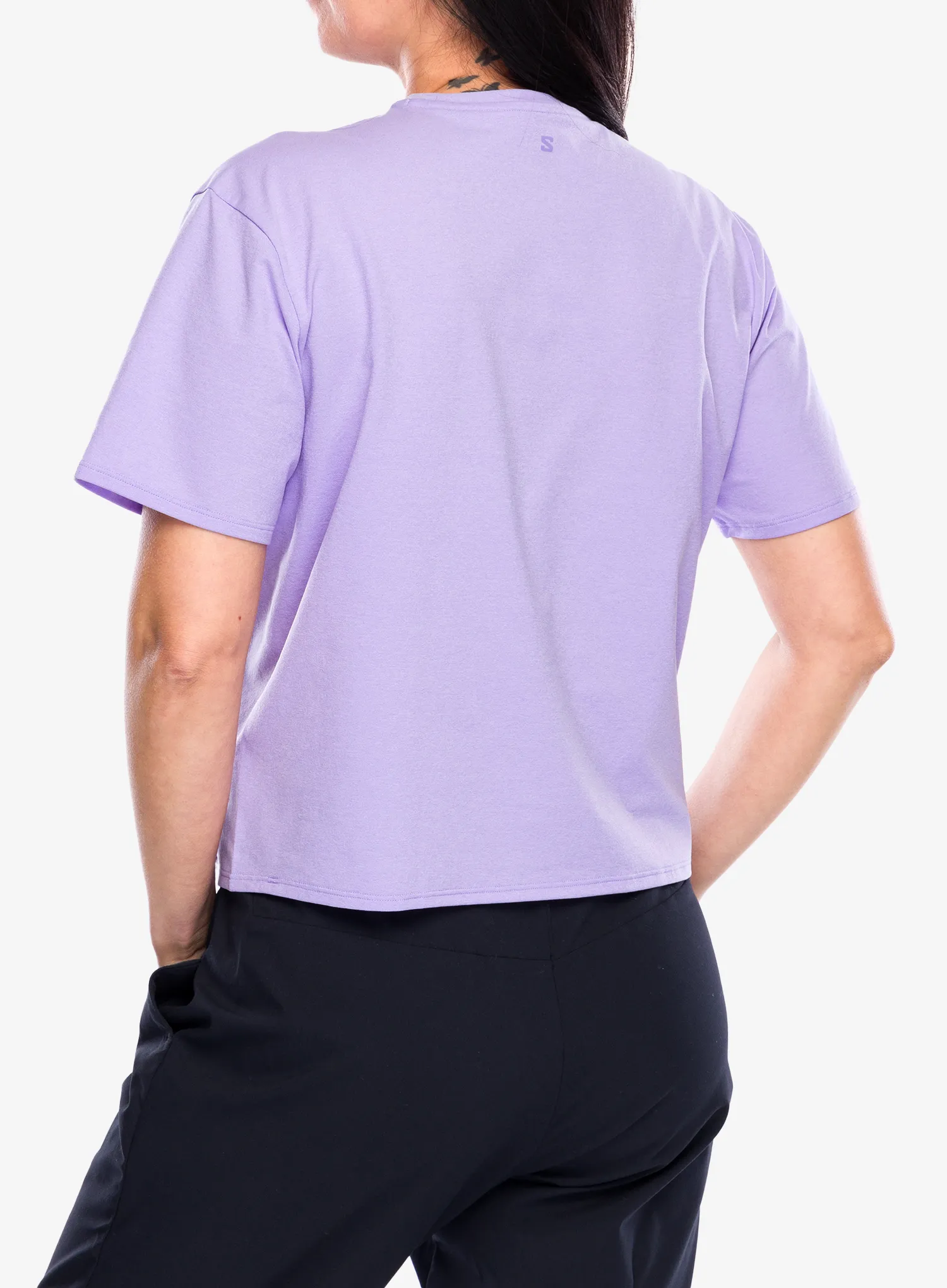 Футболка жіноча Salomon Trackline S/S Tee - violet tulip