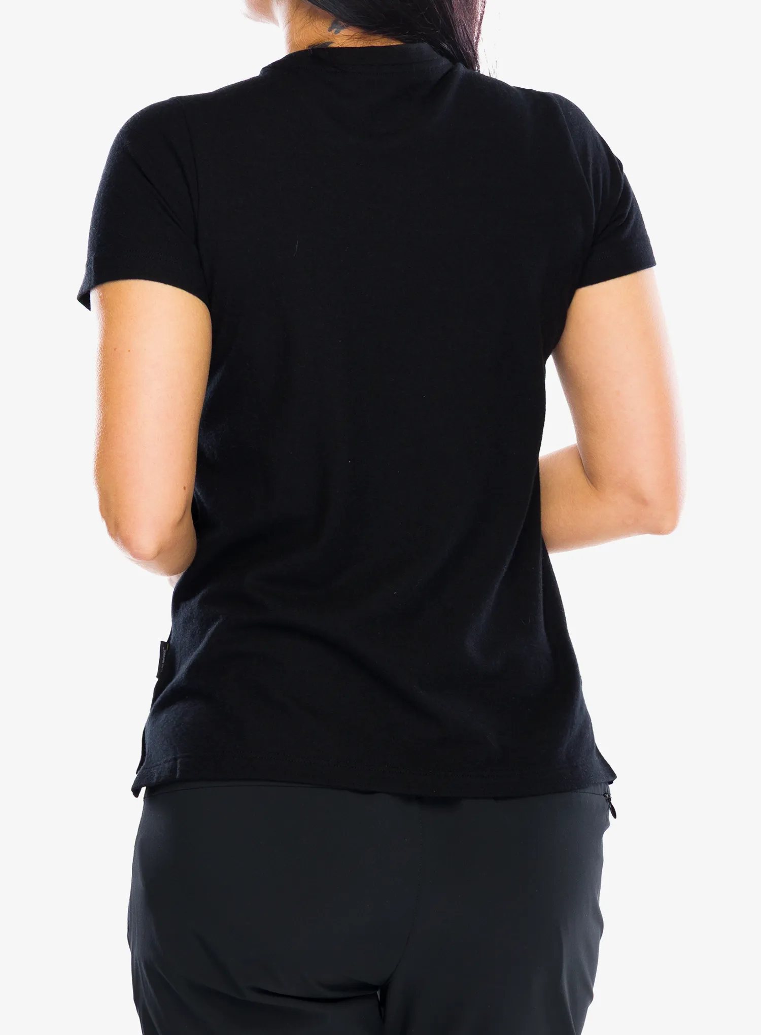 Футболка жіноча Smartwool Perfect Crew Tee - black