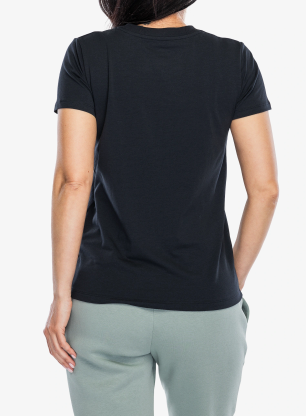 Футболка жіноча Under Armour Rival Core SS - black/white