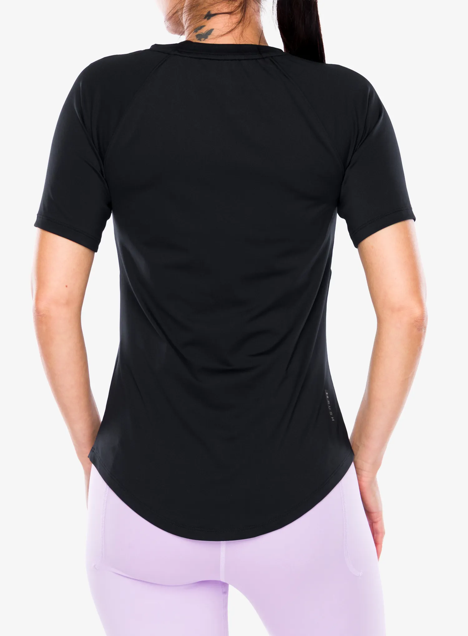 Футболка жіноча Under Armour Rush SS - black/iridescent