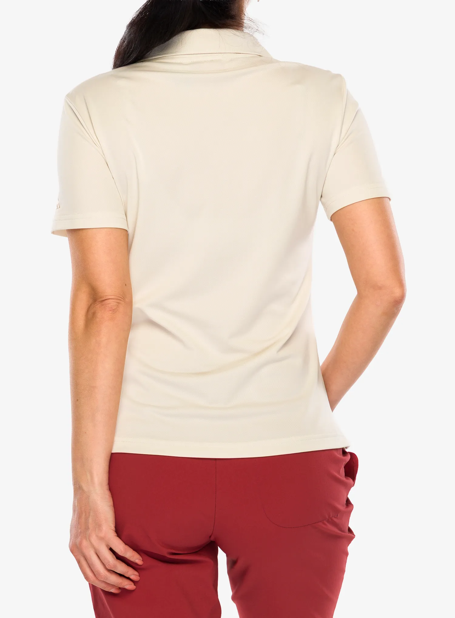 Футболка жіноча Vaude Essential Polo Shirt - ecru
