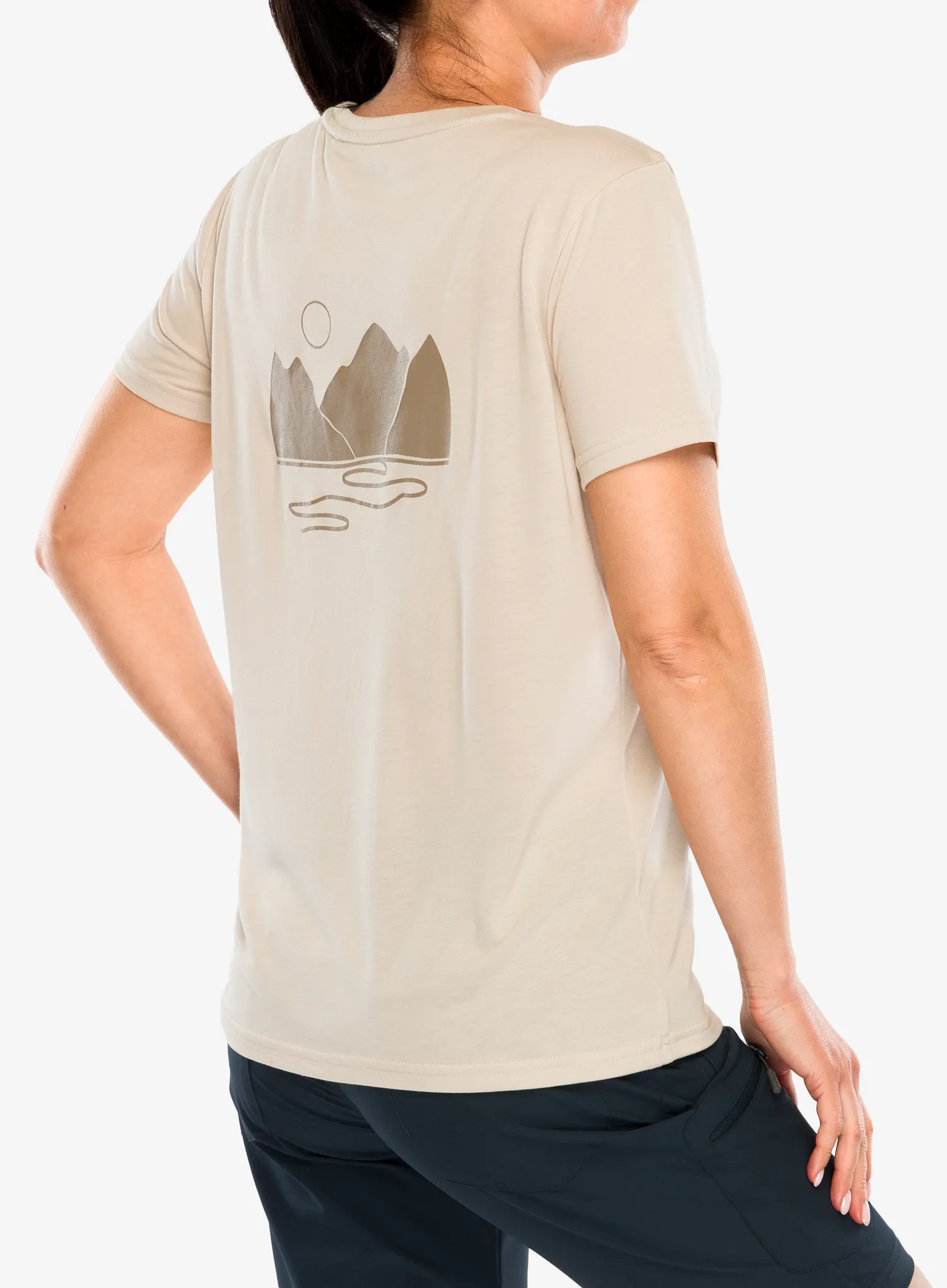 Футболка жіноча Viking Morain Bamboo - beige