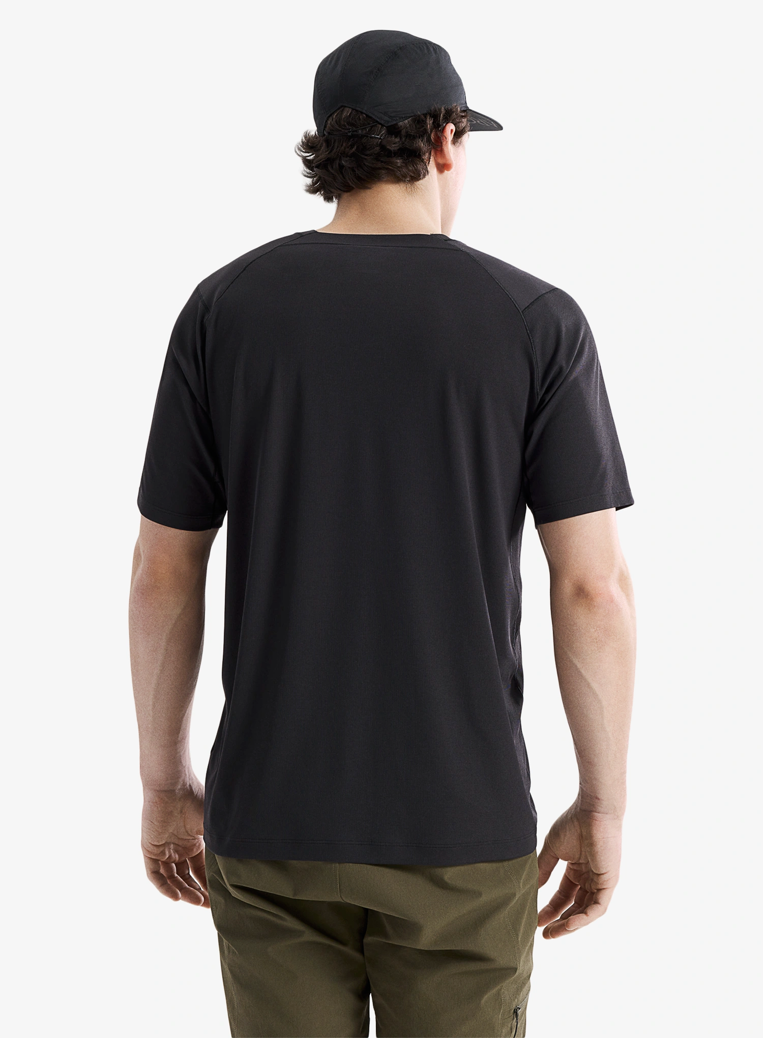 Футболка для бігу Arcteryx Cormac Crew SS - black