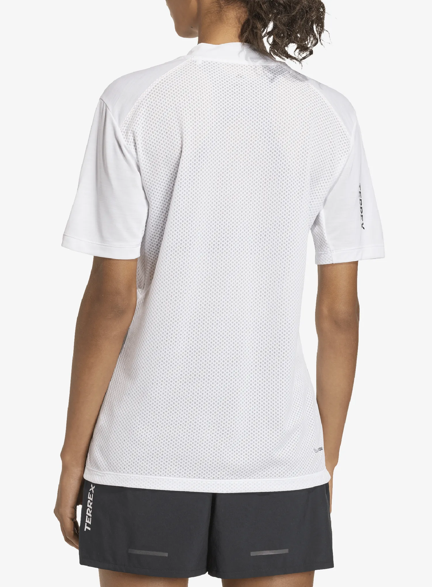 Футболка для бігу жіноча adidas TERREX Xperior Climacool Tee - white
