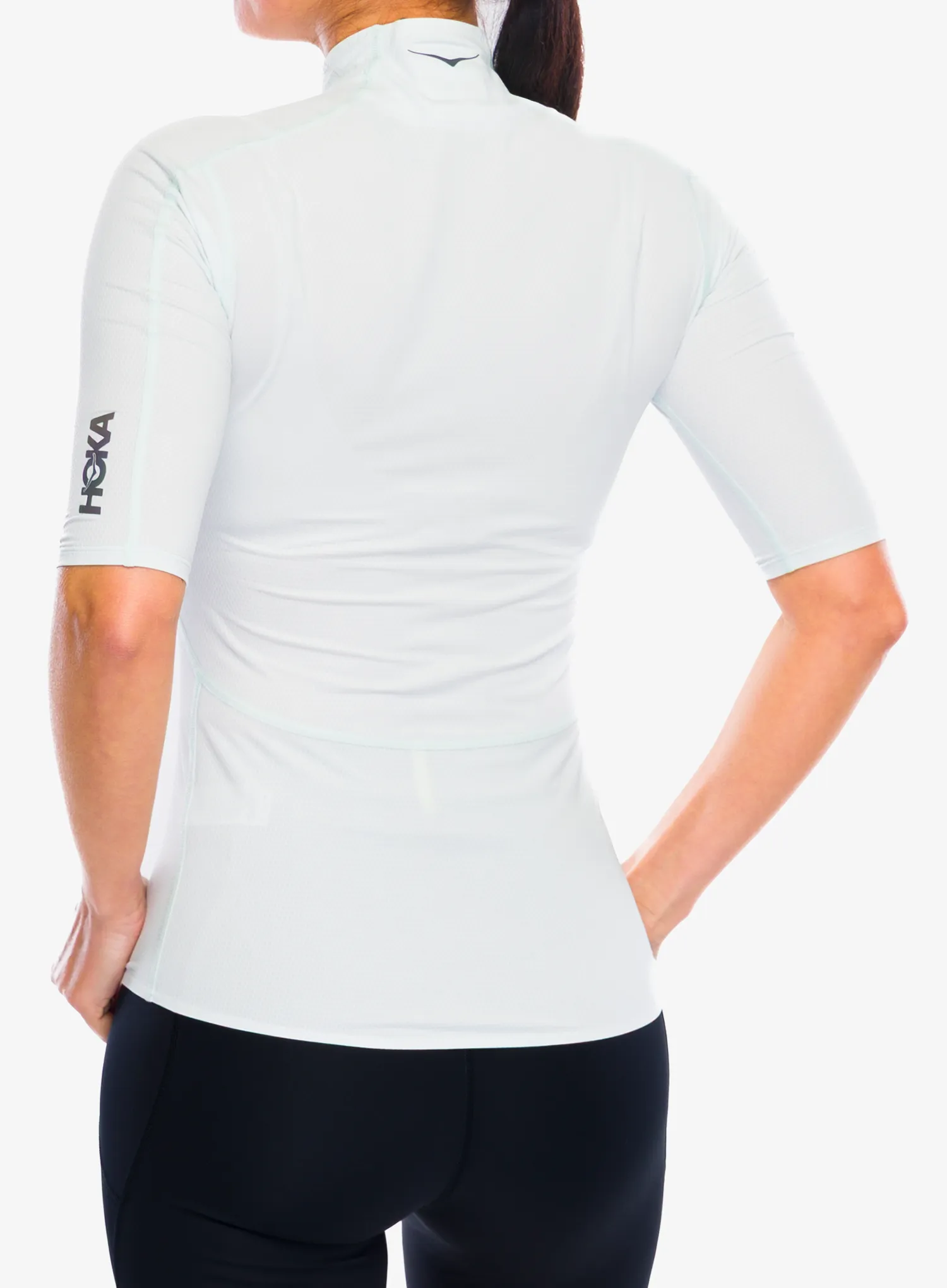 Футболка для бігу жіноча Hoka SkyBreeze Short Sleeve - tundra