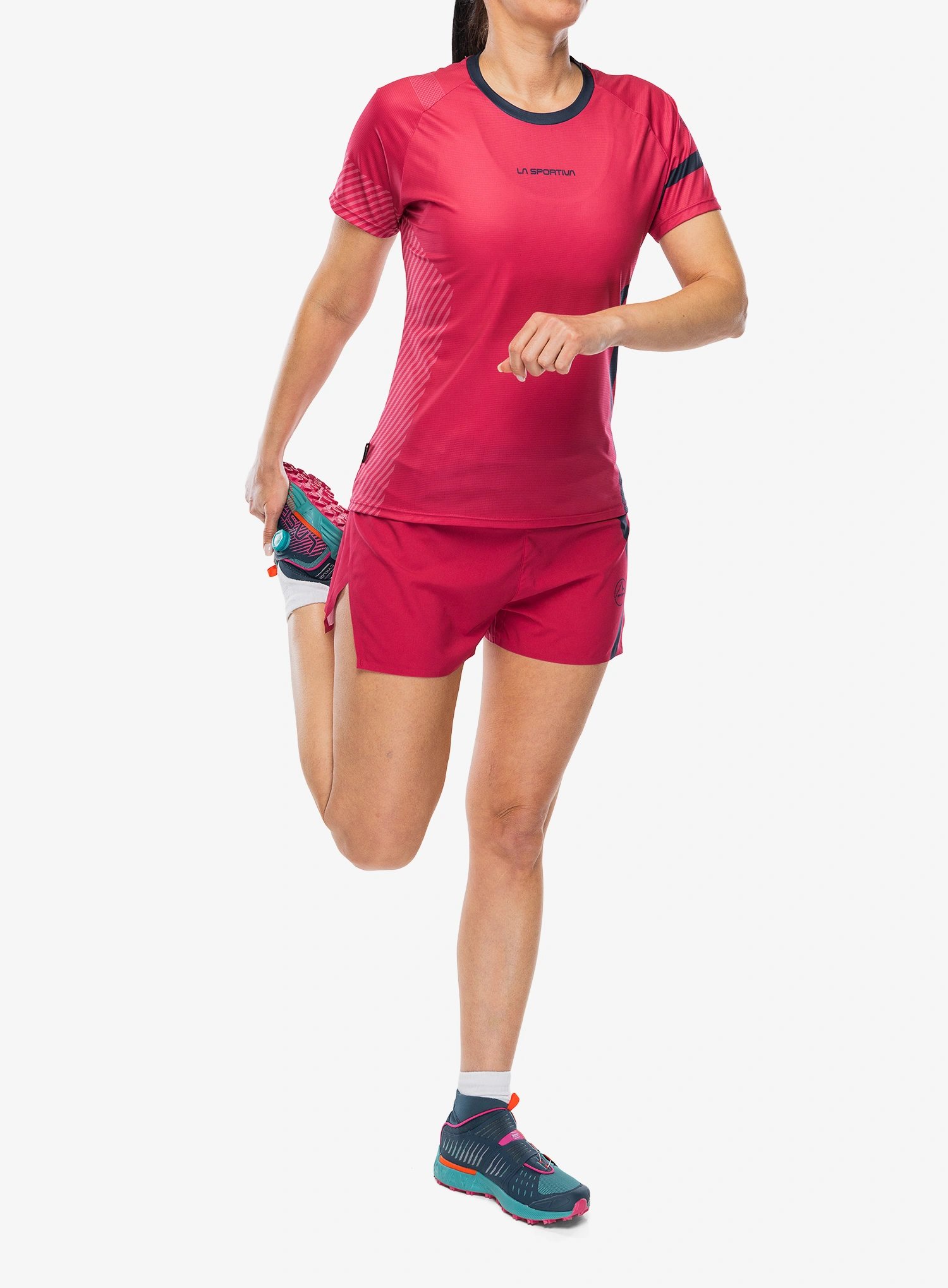 Футболка для бігу жіноча La Sportiva Flow T-Shirt - azalea/night sky
