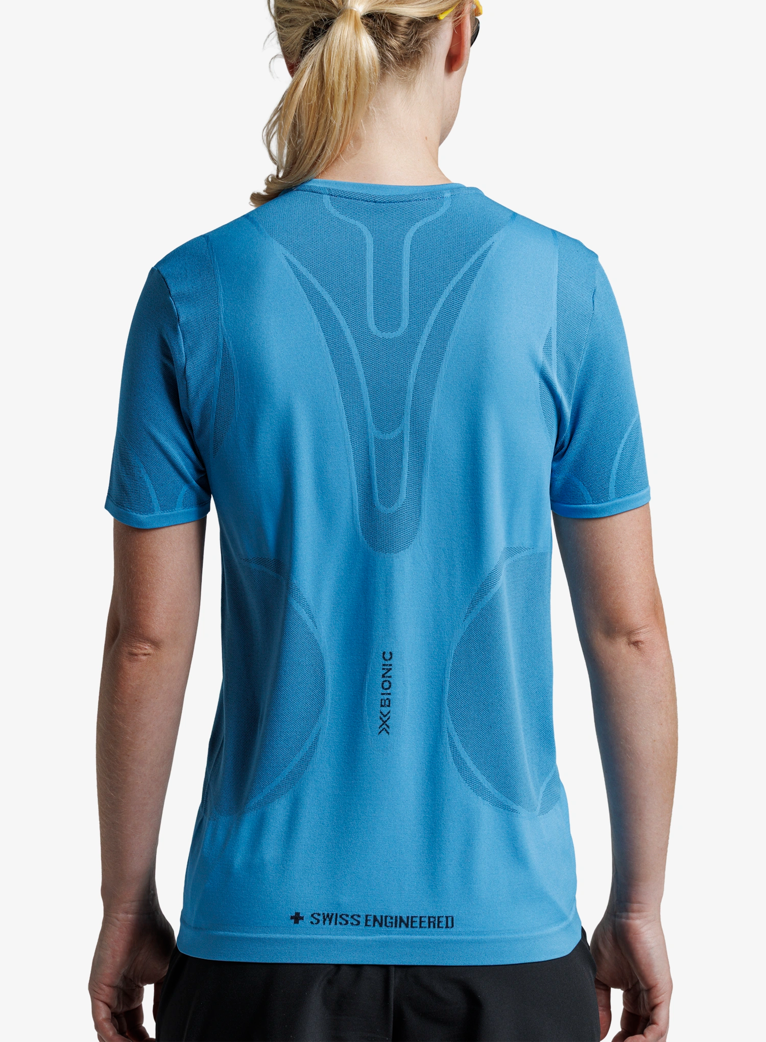 Футболка для бігу жіноча X-Bionic Xceed Run Perform Shirt - eternal ice/ice
