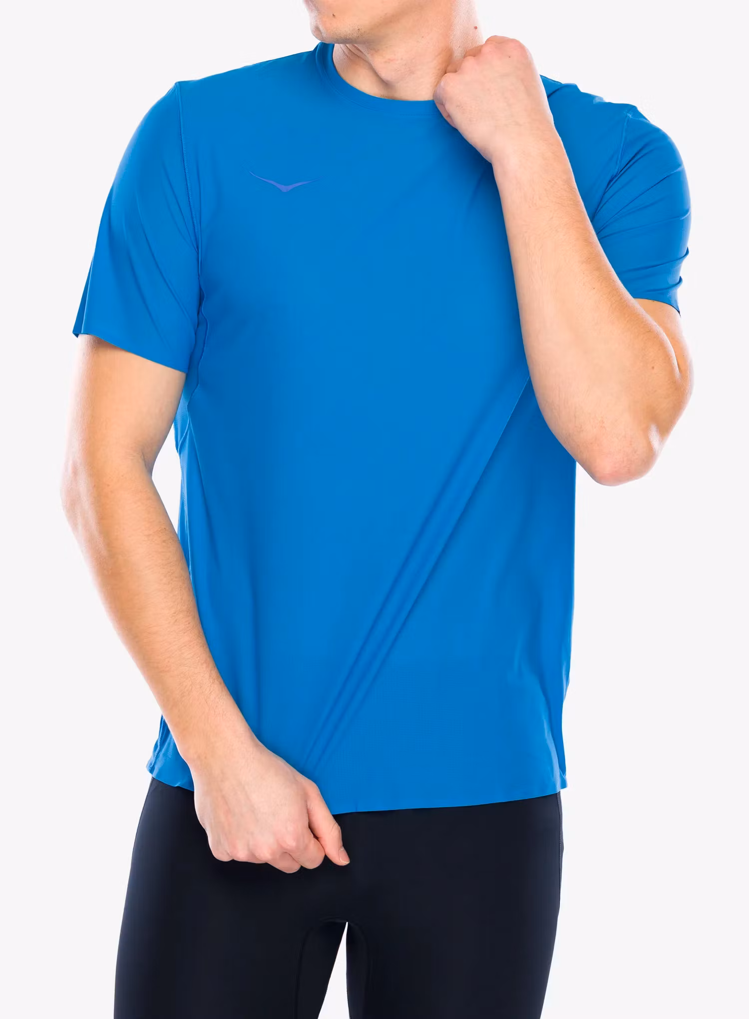 Футболка для бігу Hoka Performance Run Short Sleeve - hoka blue