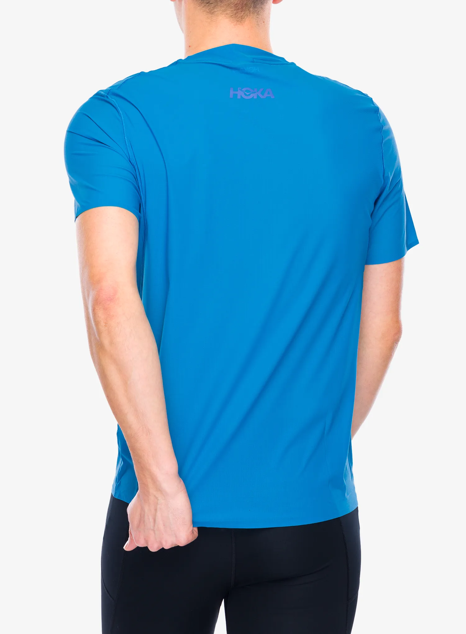 Футболка для бігу Hoka Performance Run Short Sleeve - hoka blue