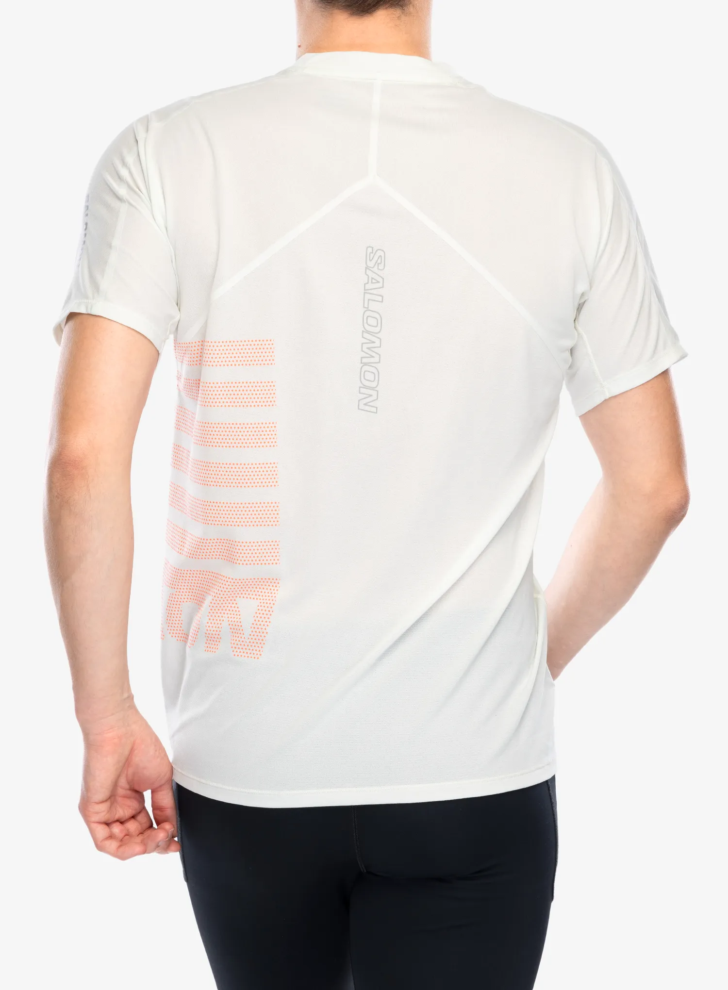 Футболка для бігу Salomon Sense Aero S/S Tee GFX - icicle
