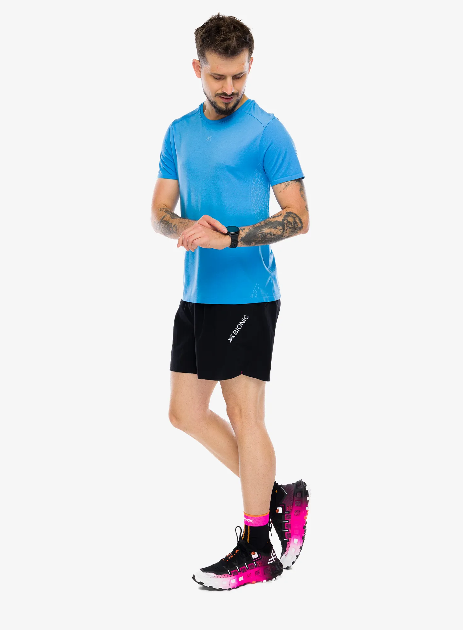 Футболка для бігу X-Bionic Xceed Run Discover Shirt - eternal ice