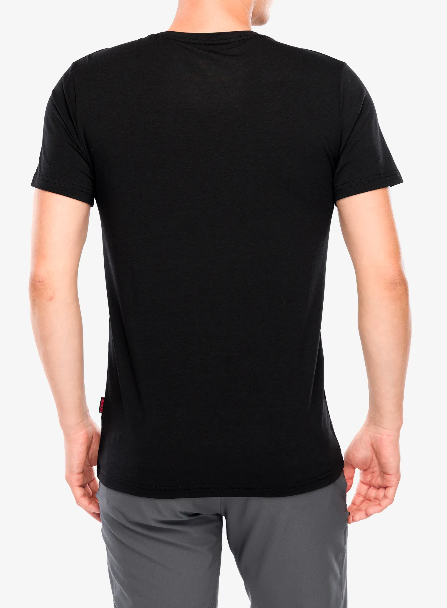 Футболка Dovre O-neck Bamboo Viscose T-shirt - black