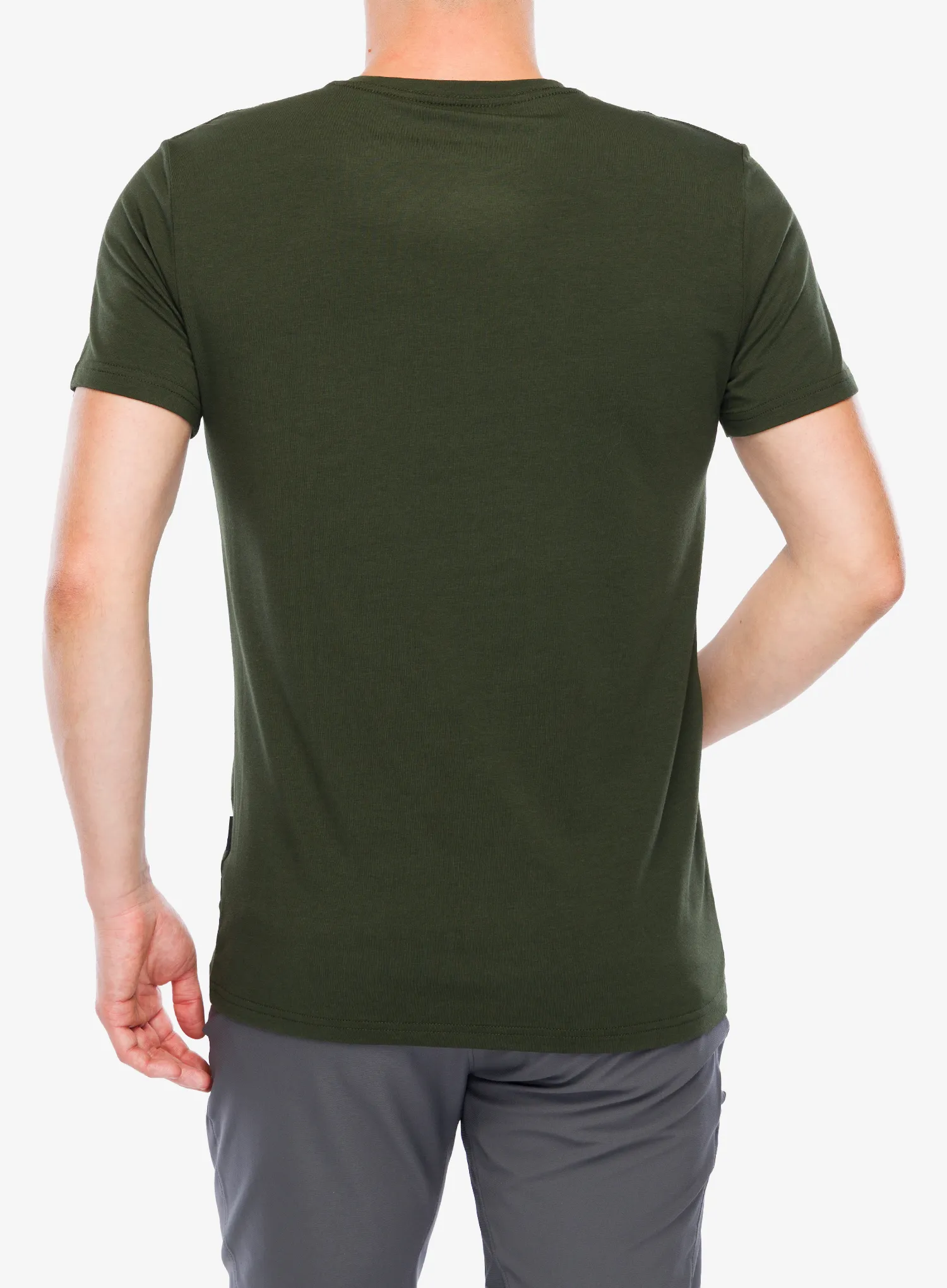 Футболка Dovre O-neck Bamboo Viscose T-shirt - green