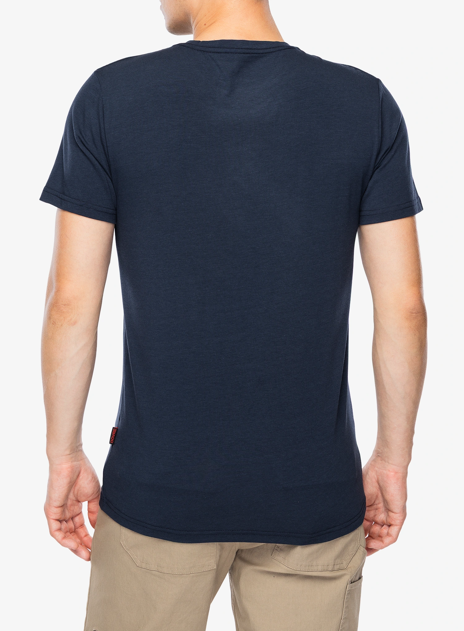 Футболка Dovre O-neck Bamboo Viscose T-shirt - navy