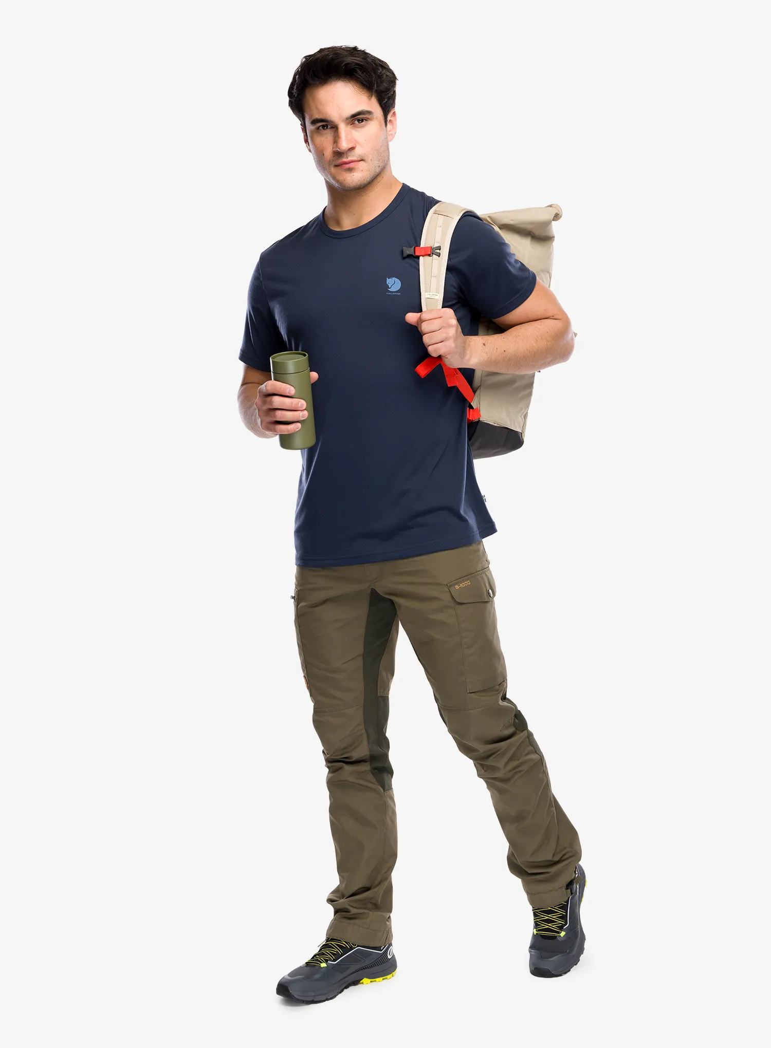 Футболка Fjallraven High Coast SS - navy